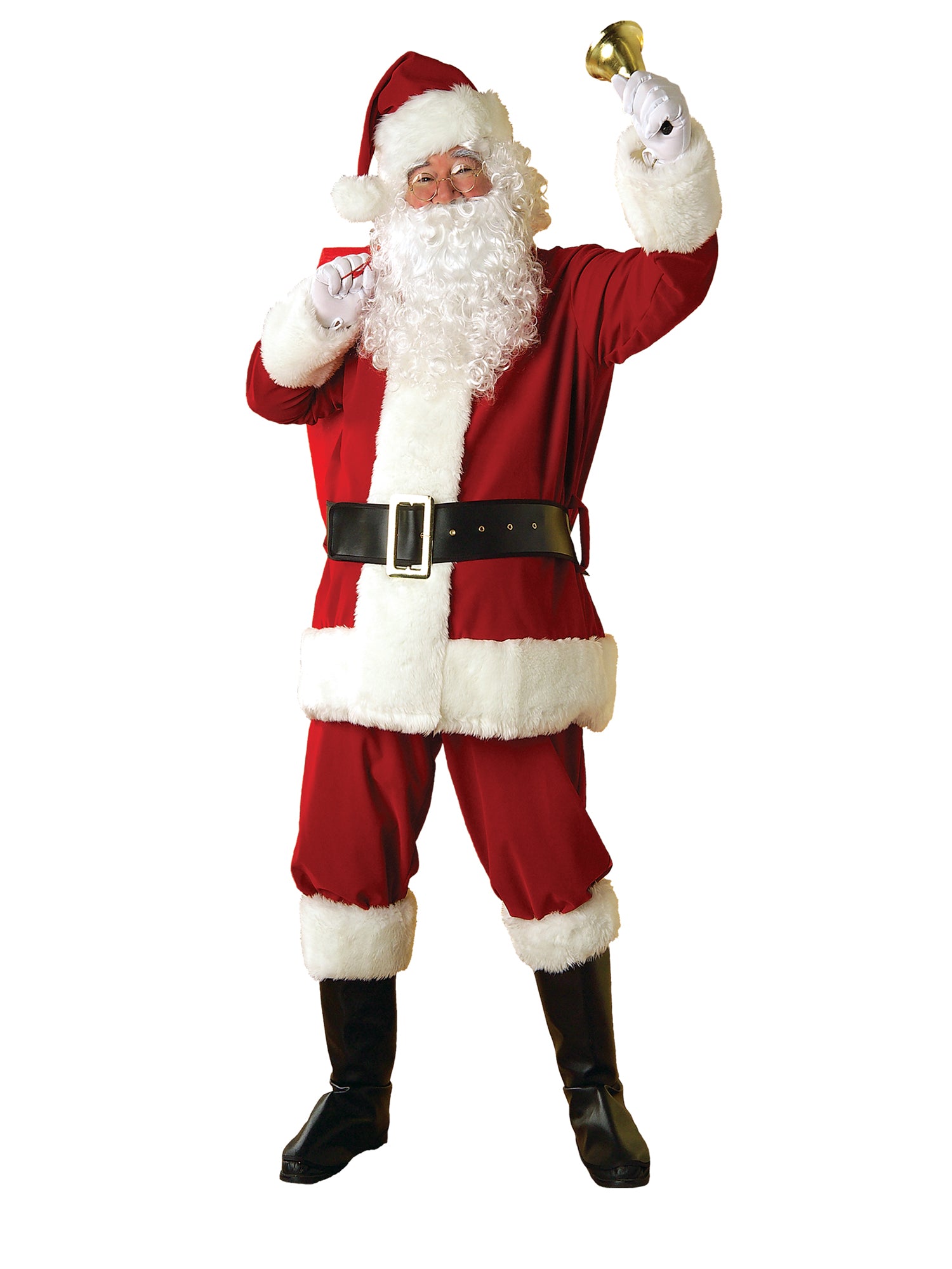 Santa Claus, Multi, Generic, Adult Costume, Standard, Front