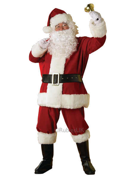 Adult Plush Santa Suit