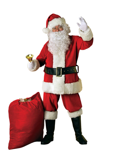 Adult Deluxe Velvet Santa Suit