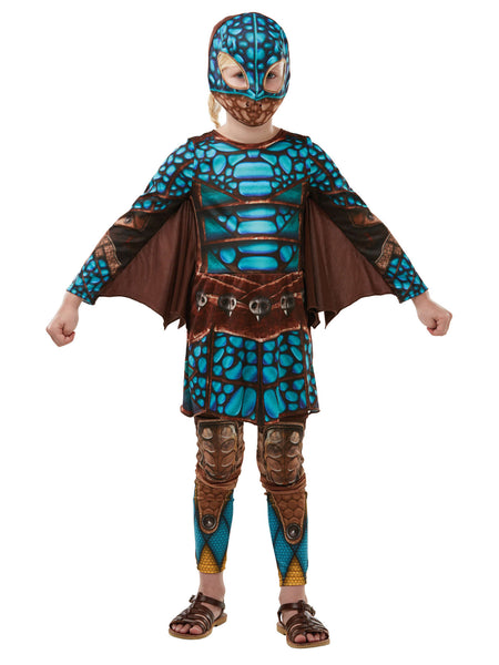 Kids Deluxe Battlesuit Astrid Costume From How to Train Your Dragon: The Hidden World