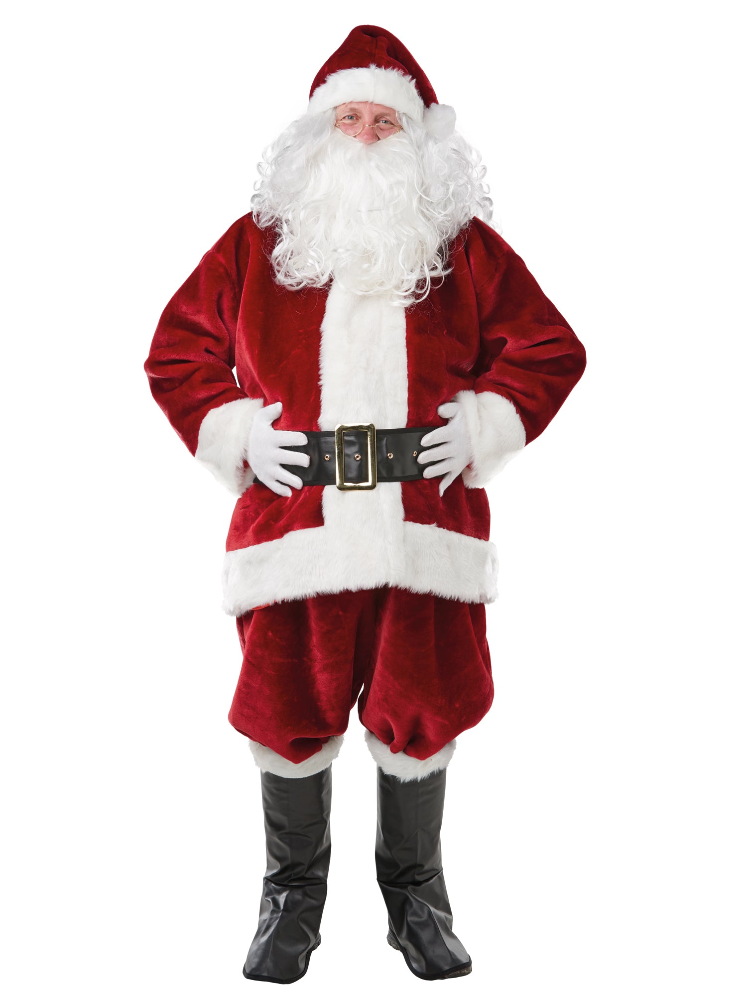 Santa Claus, Multi, Generic, Adult Costume, Standard, Front