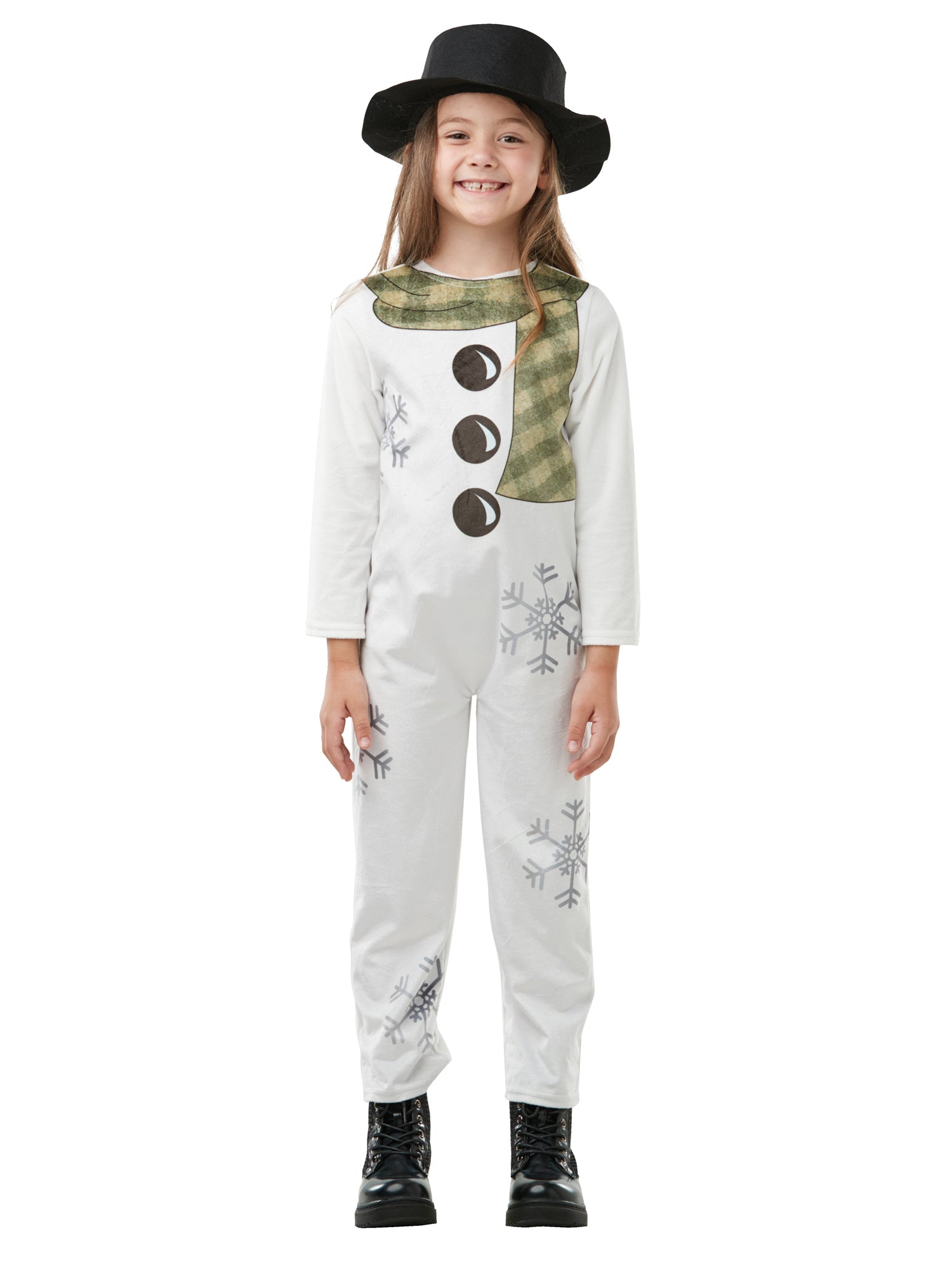 Snowman, Multi, Generic, Kids Costumes, Small, Front