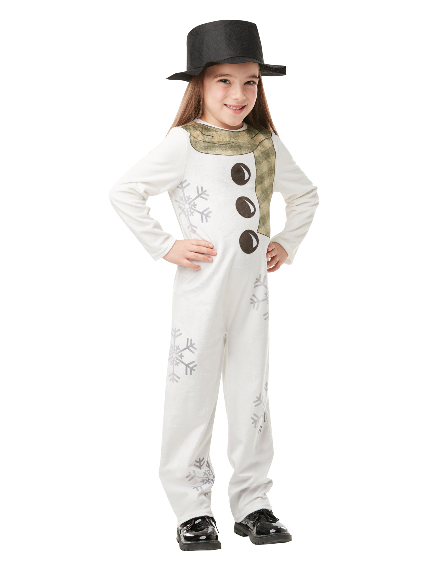 Snowman, Multi, Generic, Kids Costumes, Small, Side