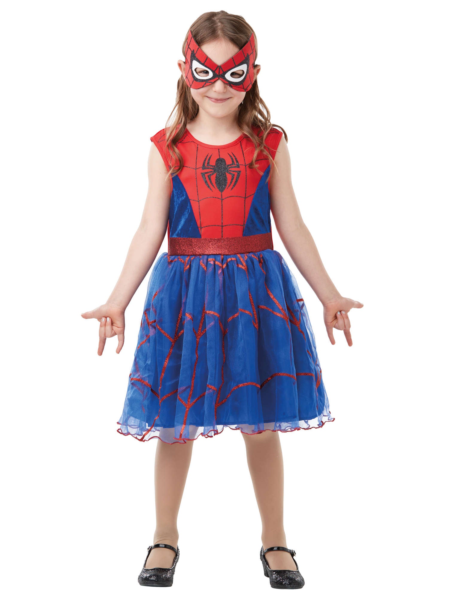 Spider-Girl, Spider-Man, Multi, Marvel, Kids Costumes, Small, Front
