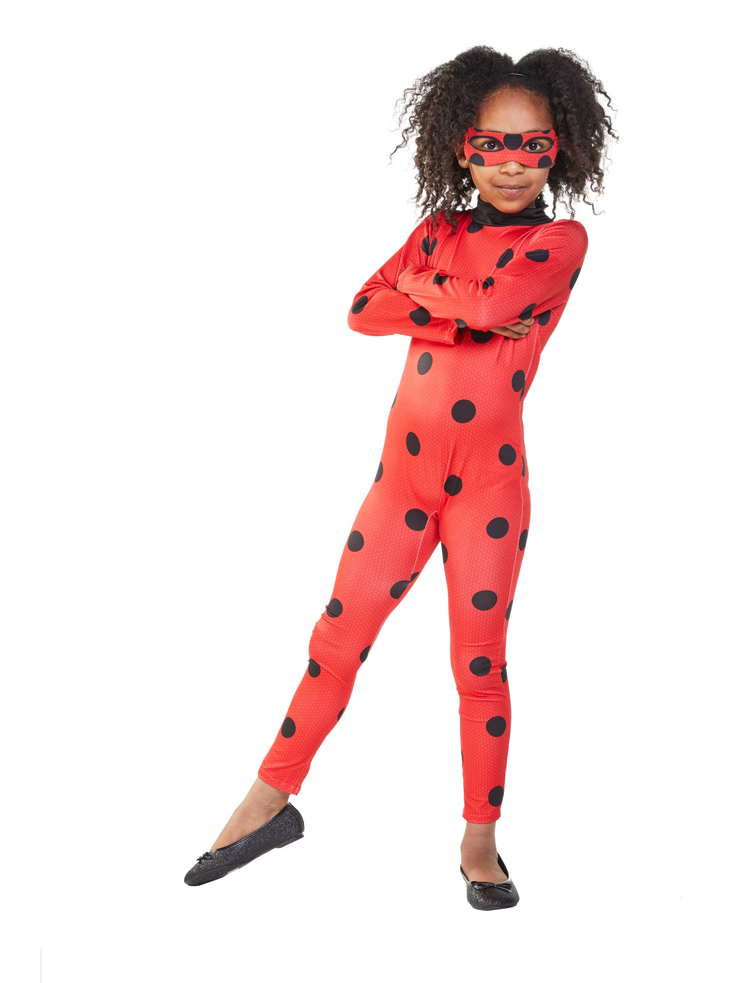 Ladybug, Multi, Miraculous, Kids Costumes, Medium, Back