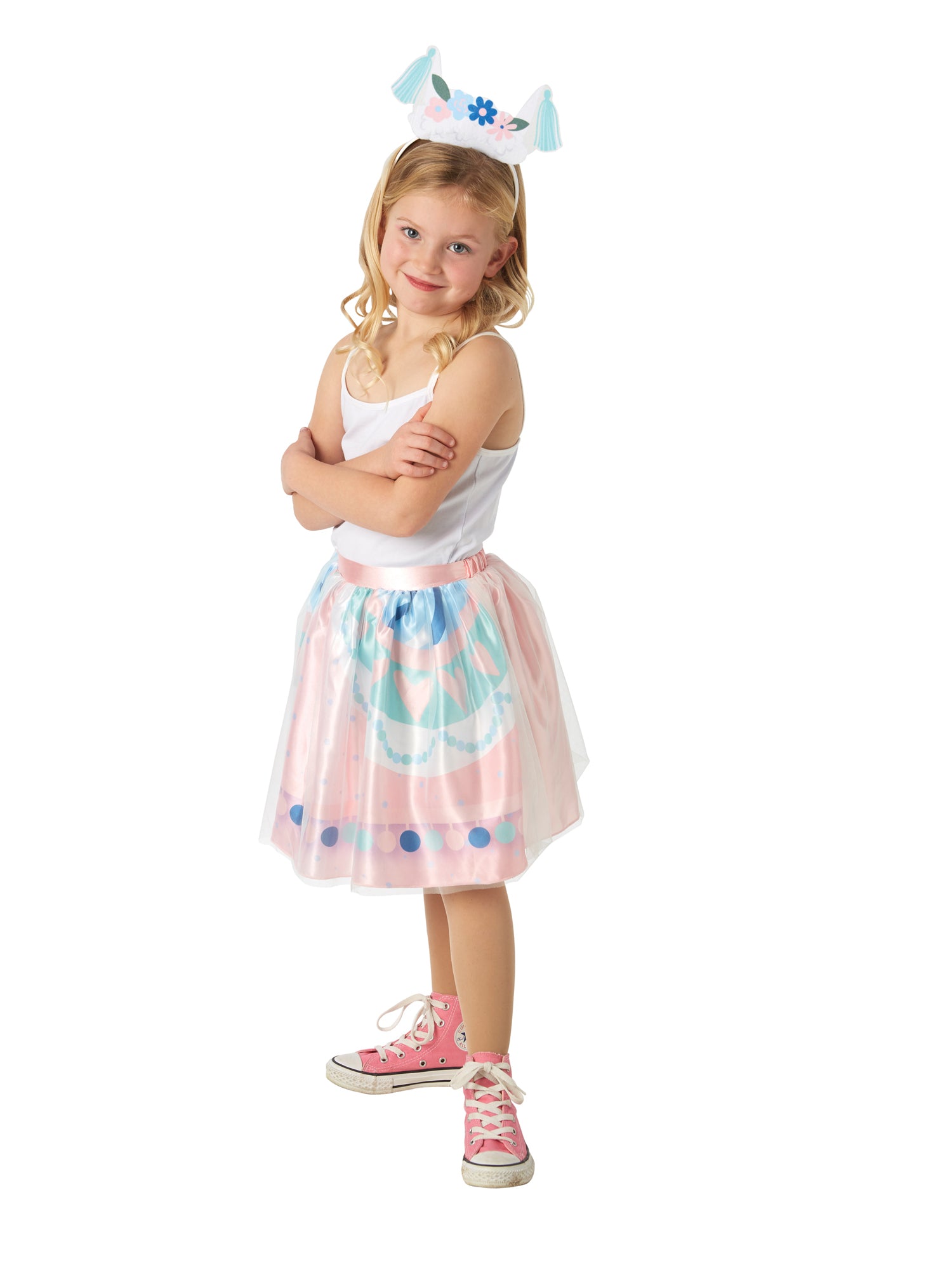 Llama, Multi, Forum, Kids Costumes, One Size, Back
