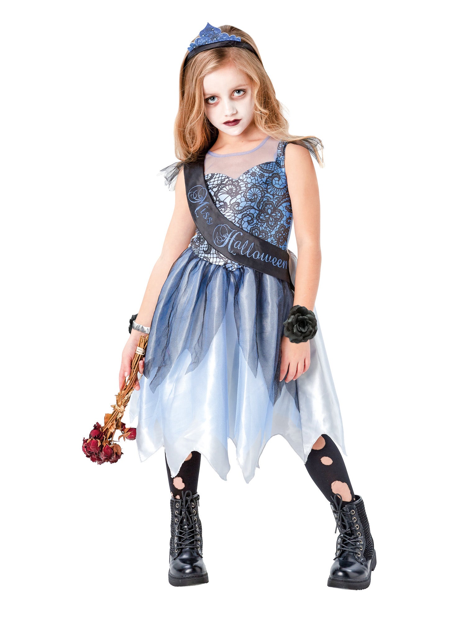 Miss Halloween, Multi, Generic, Kids Costumes, Small, Front