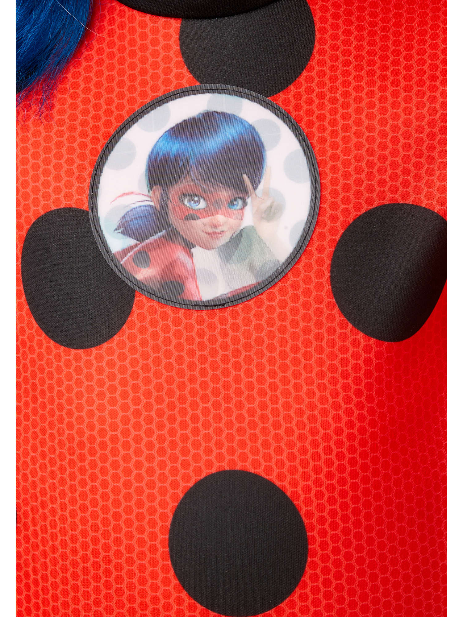 Ladybug, Multi, Miraculous, Kids Costumes, Large, Side