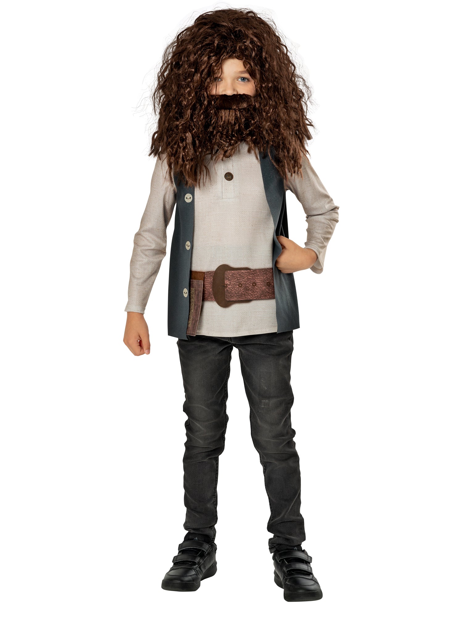 Rubeus Hagrid, multi-colored, Harry Potter, Kids Costumes, 5-6 years, Front