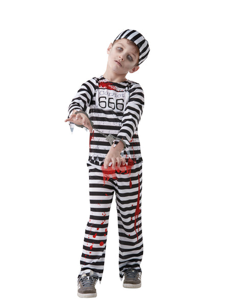 Kids Zombie Convict Costume