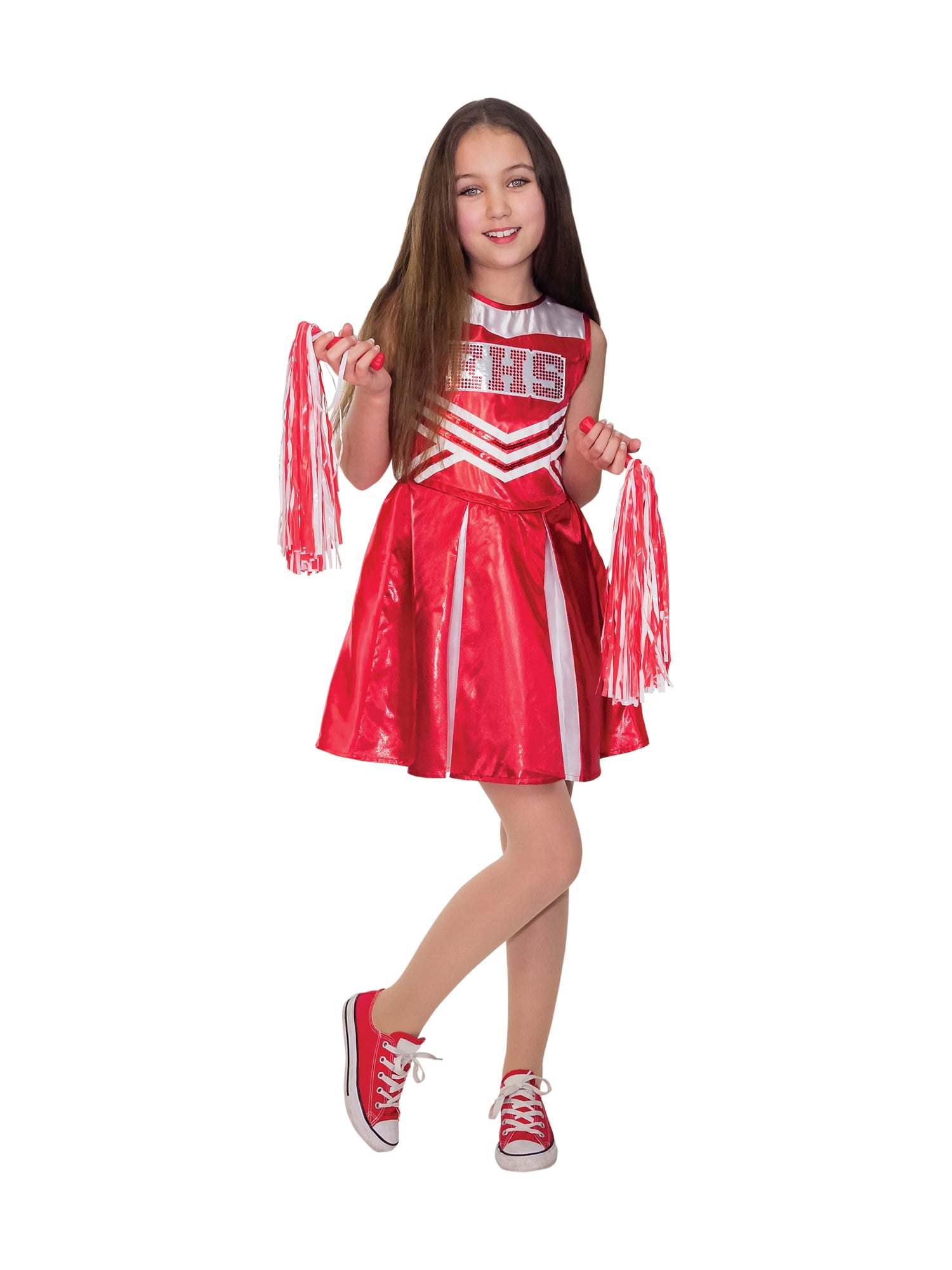 Cheerleader, High School Musical The Musical The Movie, High School Musical The Musical The Movie, High School Musical The Musical The Movie, Multi, High School Musical, Kids Costumes, Large, Front