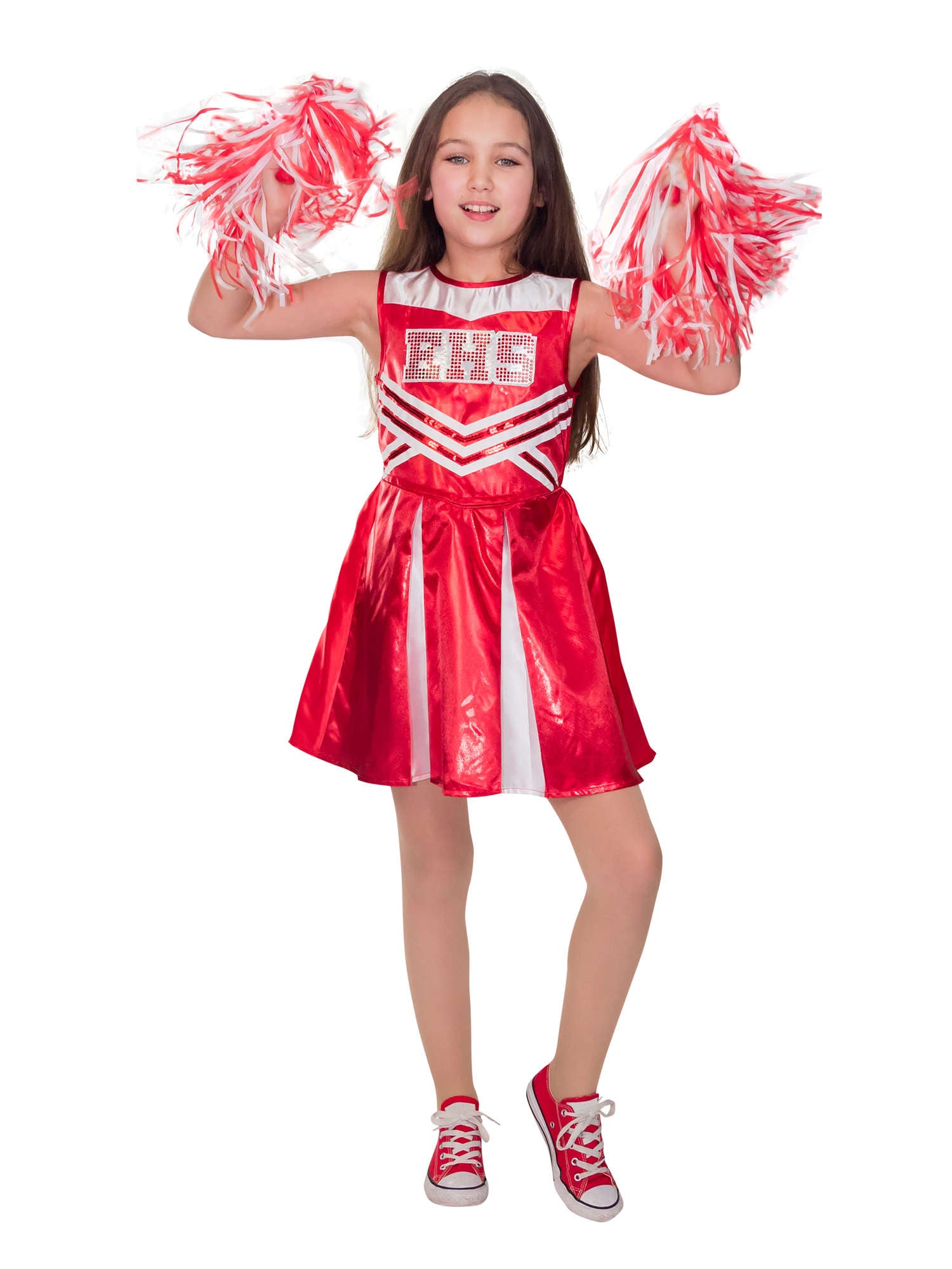 Cheerleader, High School Musical The Musical The Movie, High School Musical The Musical The Movie, High School Musical The Musical The Movie, Multi, High School Musical, Kids Costumes, Large, Back