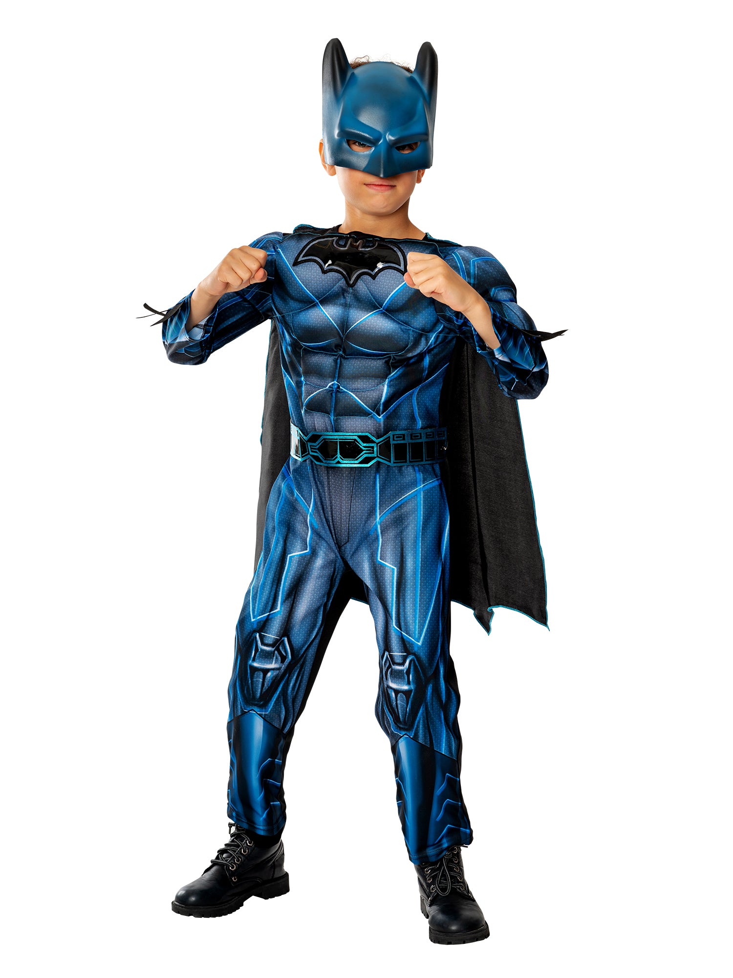 Batman, Muliticoloured, WB DC Comics, Kids Costumes, 7-8 years, Front