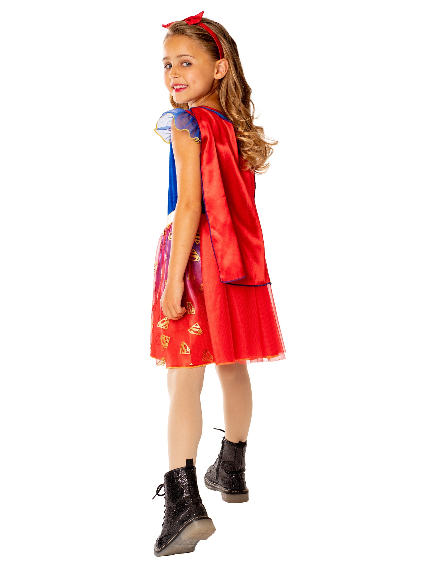 Supergirl, Multi, DC, Kids Costumes, 3-4 years, Back