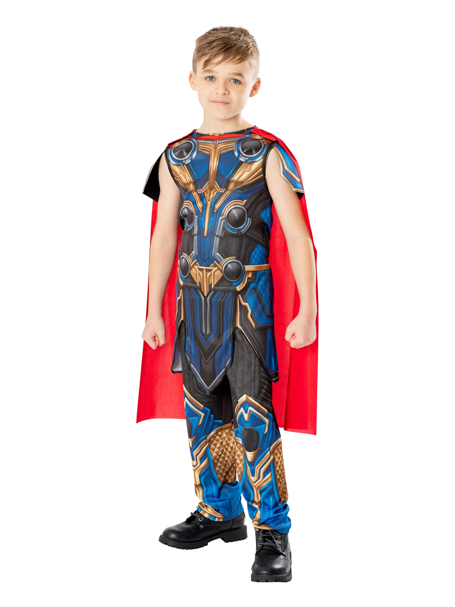 Thor, Avengers, Blue, Marvel, Kids Costumes, 3-4 years, Front