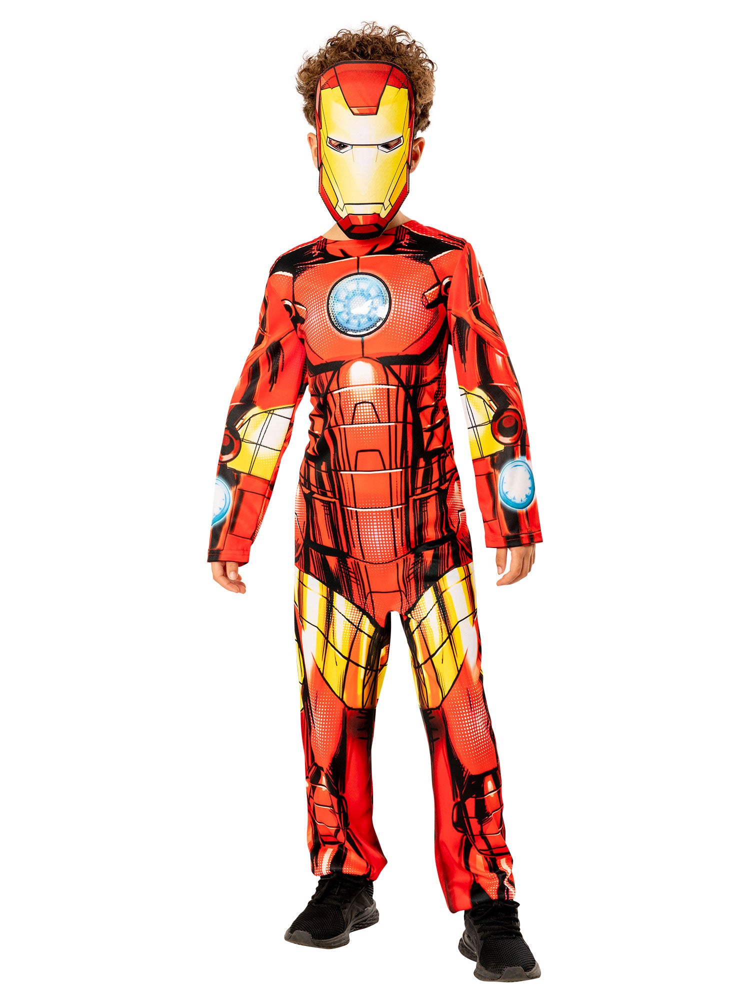Iron Man, Avengers, Red, Marvel, Kids Costumes, 3-4 years, Front
