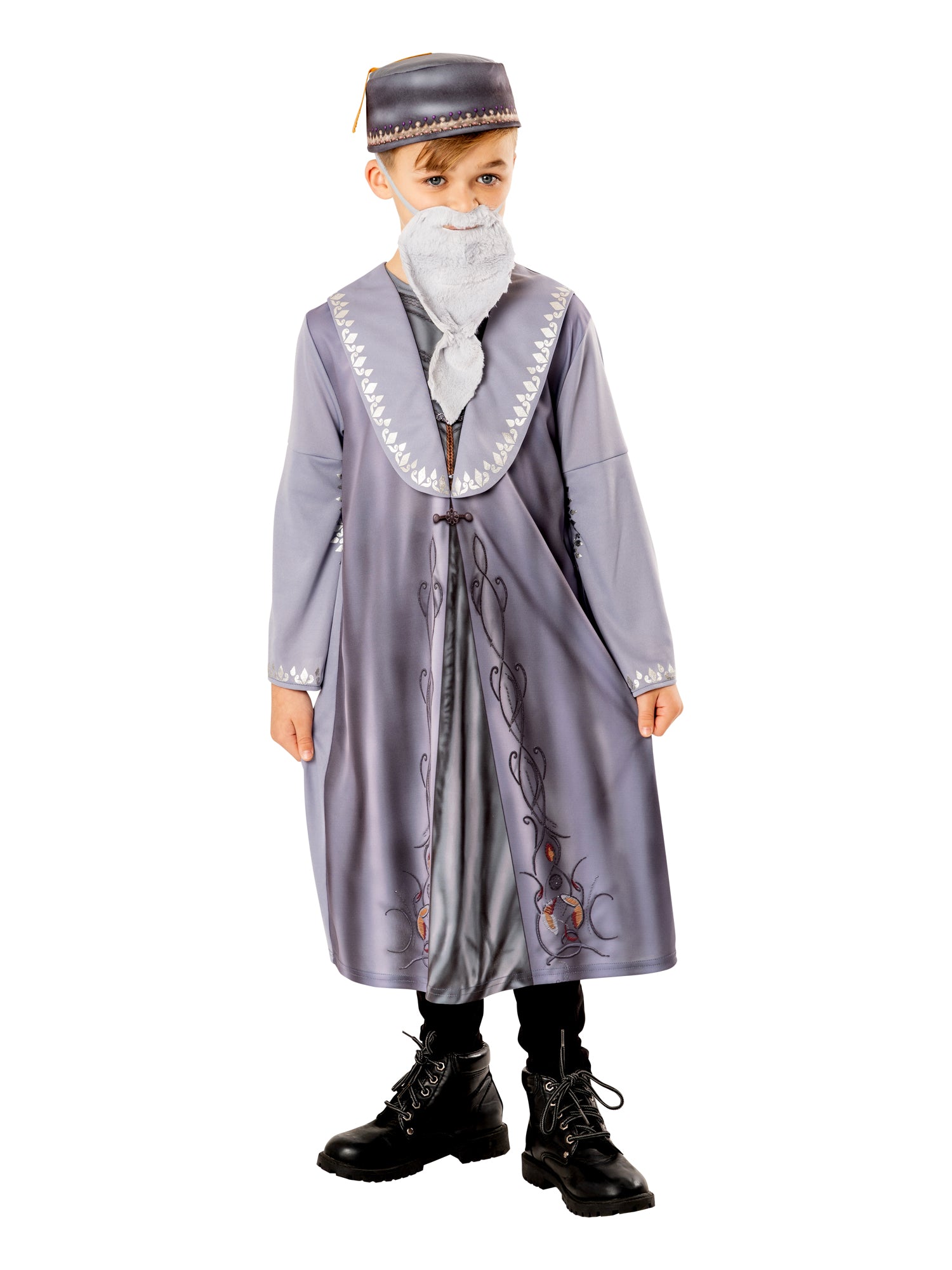 Dumbledore, gray, Harry Potter, Kids Costumes, 11-12 years, Side