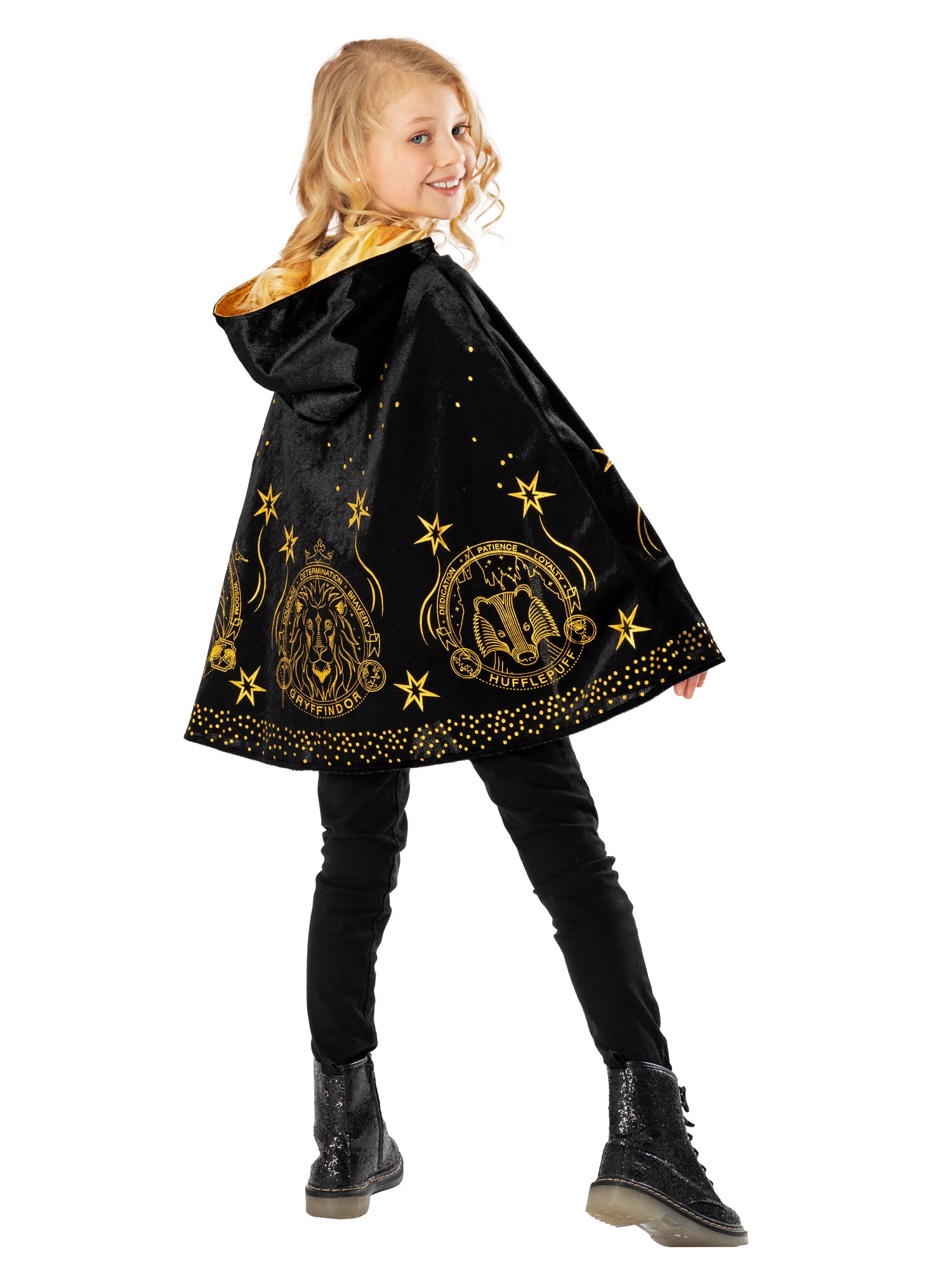 Harry Potter, Black, Harry Potter, Adult Costume, 7-10 years, Back