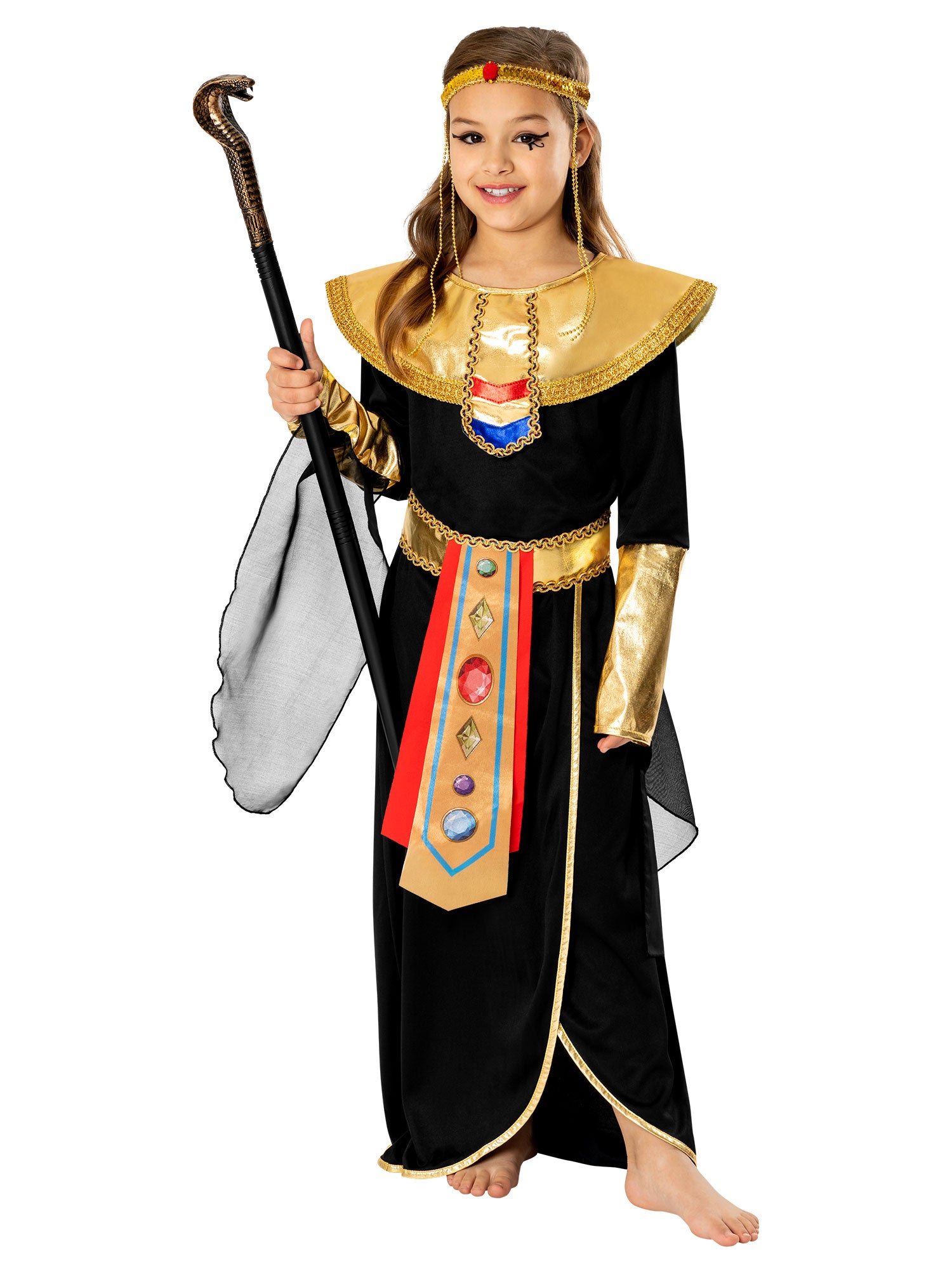 Egyptian, Black, Generic, Kids Costumes, , Other