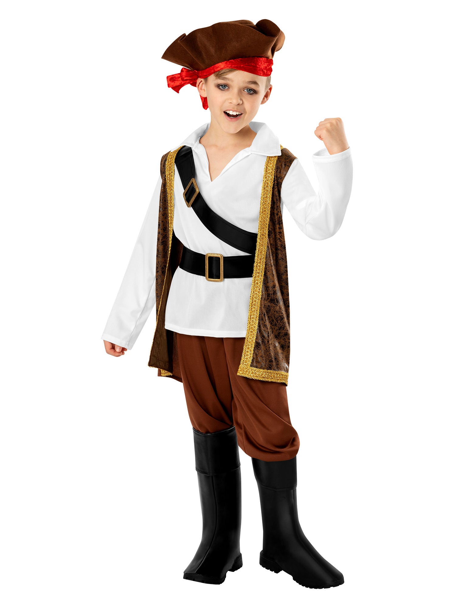 Pirate, multi-colored, Generic, Kids Costumes, , Front