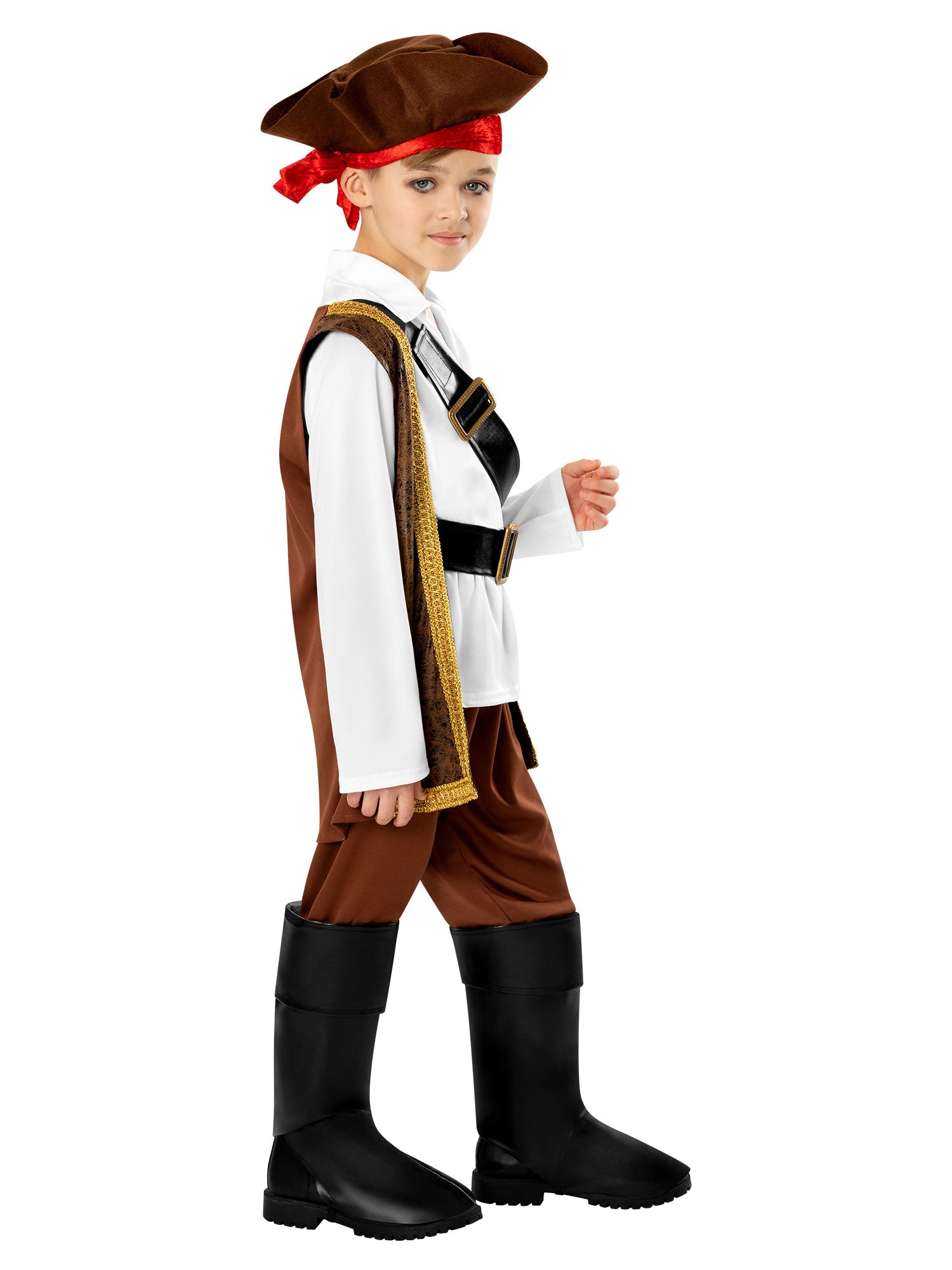 Pirate, multi-colored, Generic, Kids Costumes, , Side