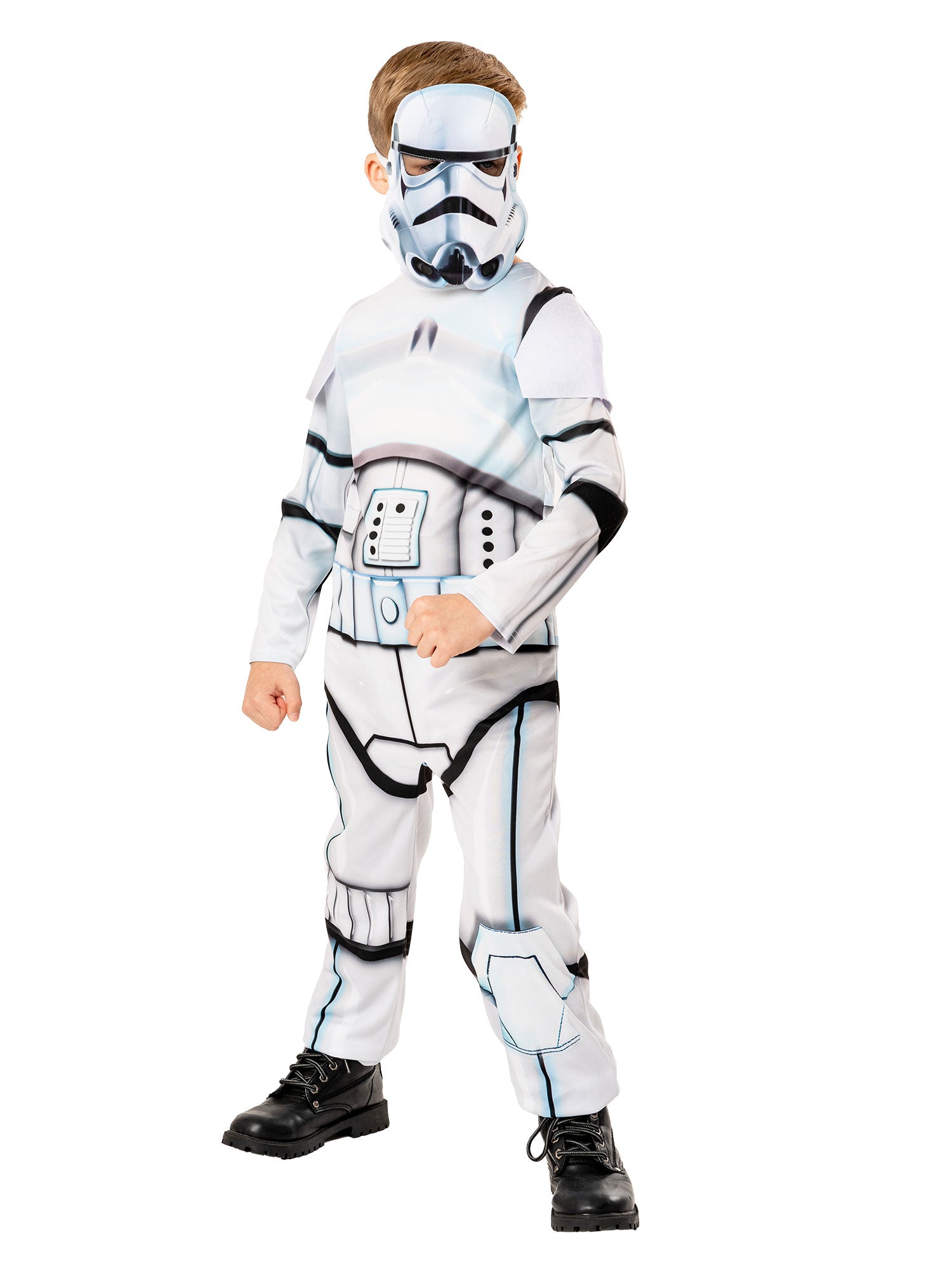Stormtrooper, Muliticoloured, Disney - Lucas, Kids Costumes, , Front