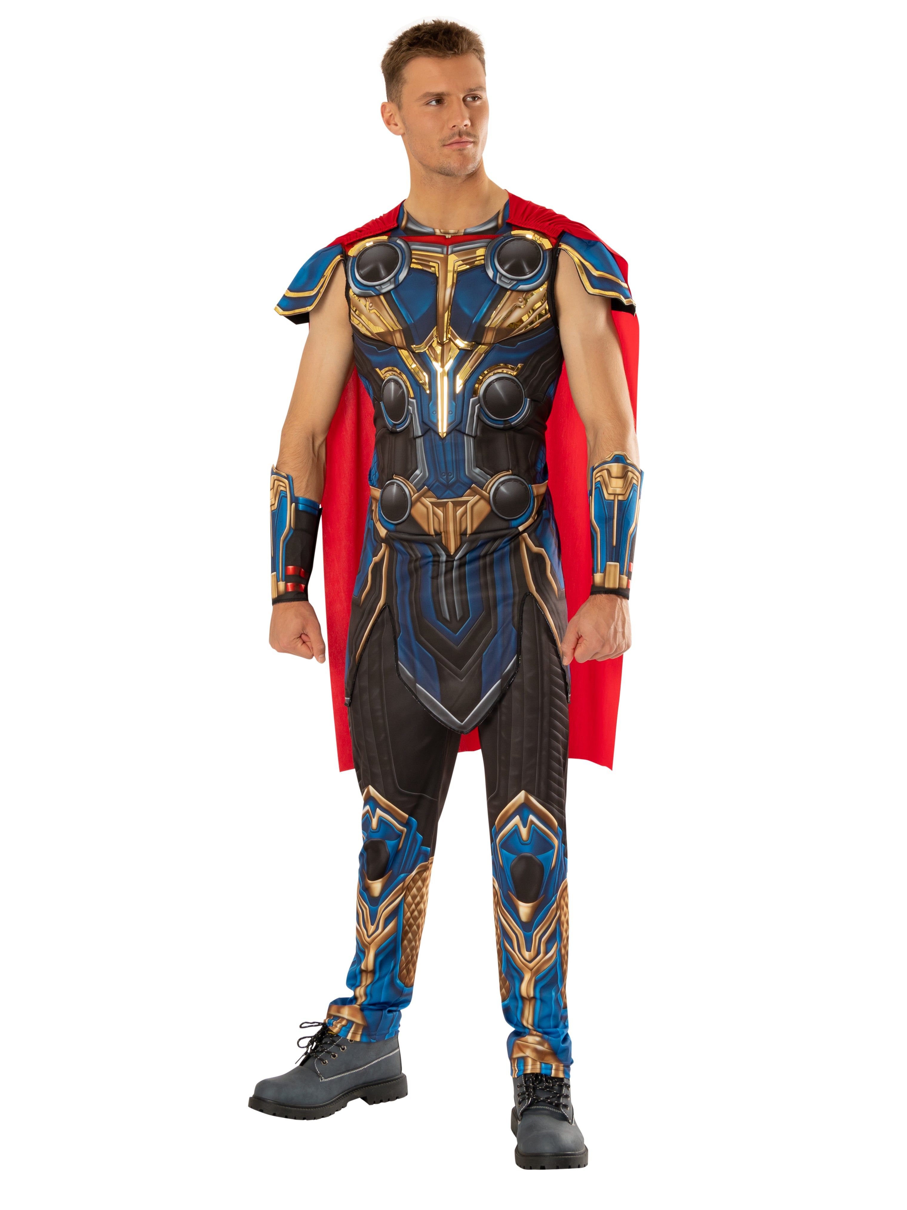 Thor, Avengers, Blue, Marvel, Adult Costume, Standard, Front