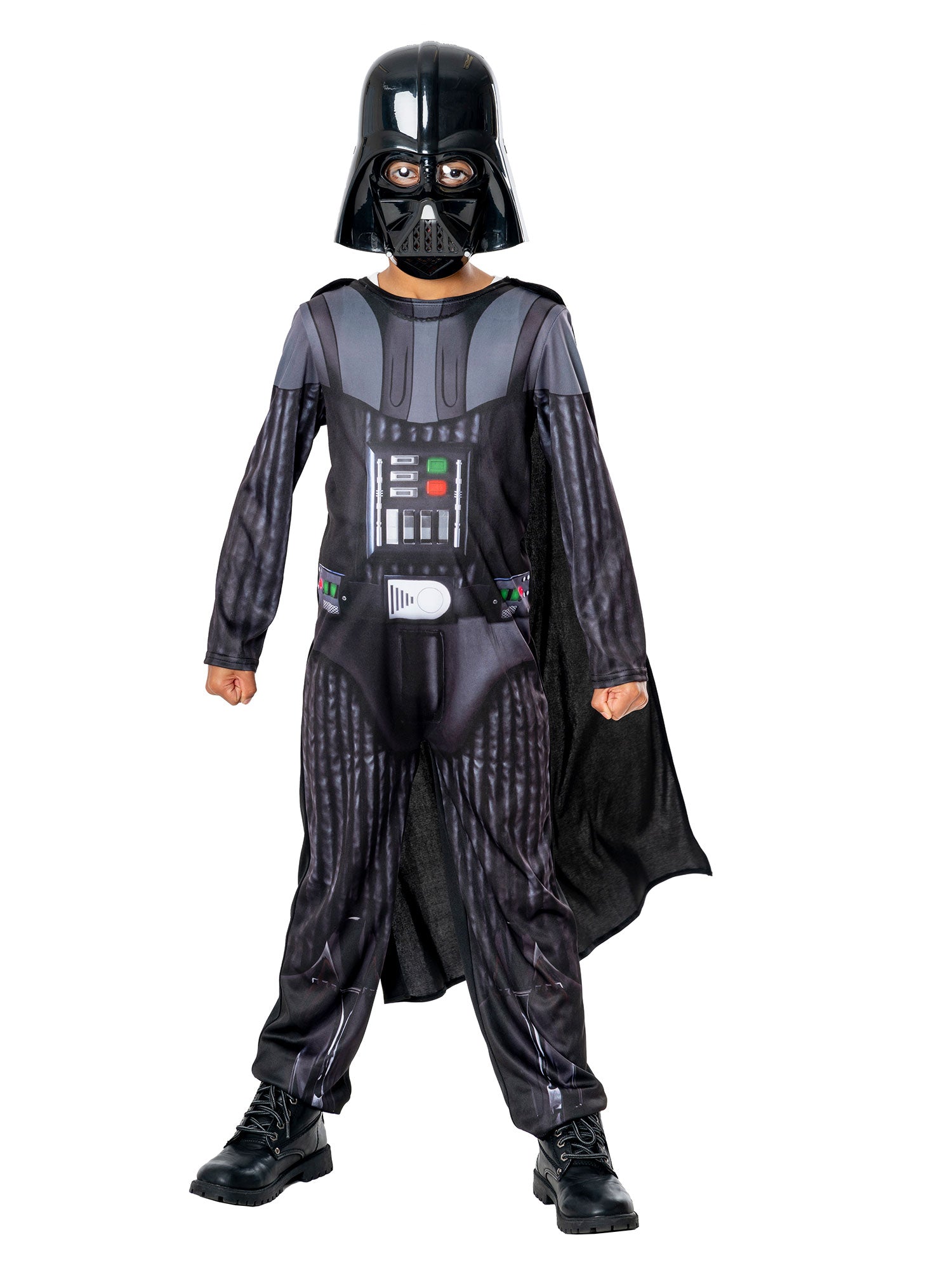 Darth Vader, Star Wars, Black, Star Wars, Kids Costumes, 9-10 years, Front