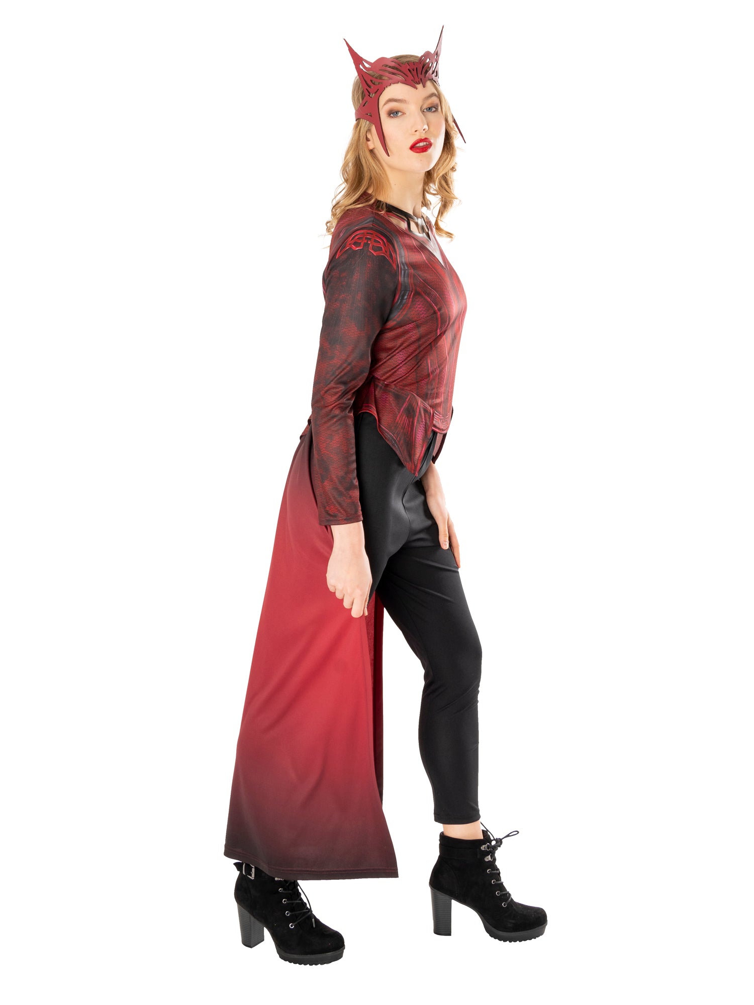 Scarlet Witch, Multiverse of Madness, Multiverse of Madness, Multi, Marvel, Kids Costumes, Small, Side