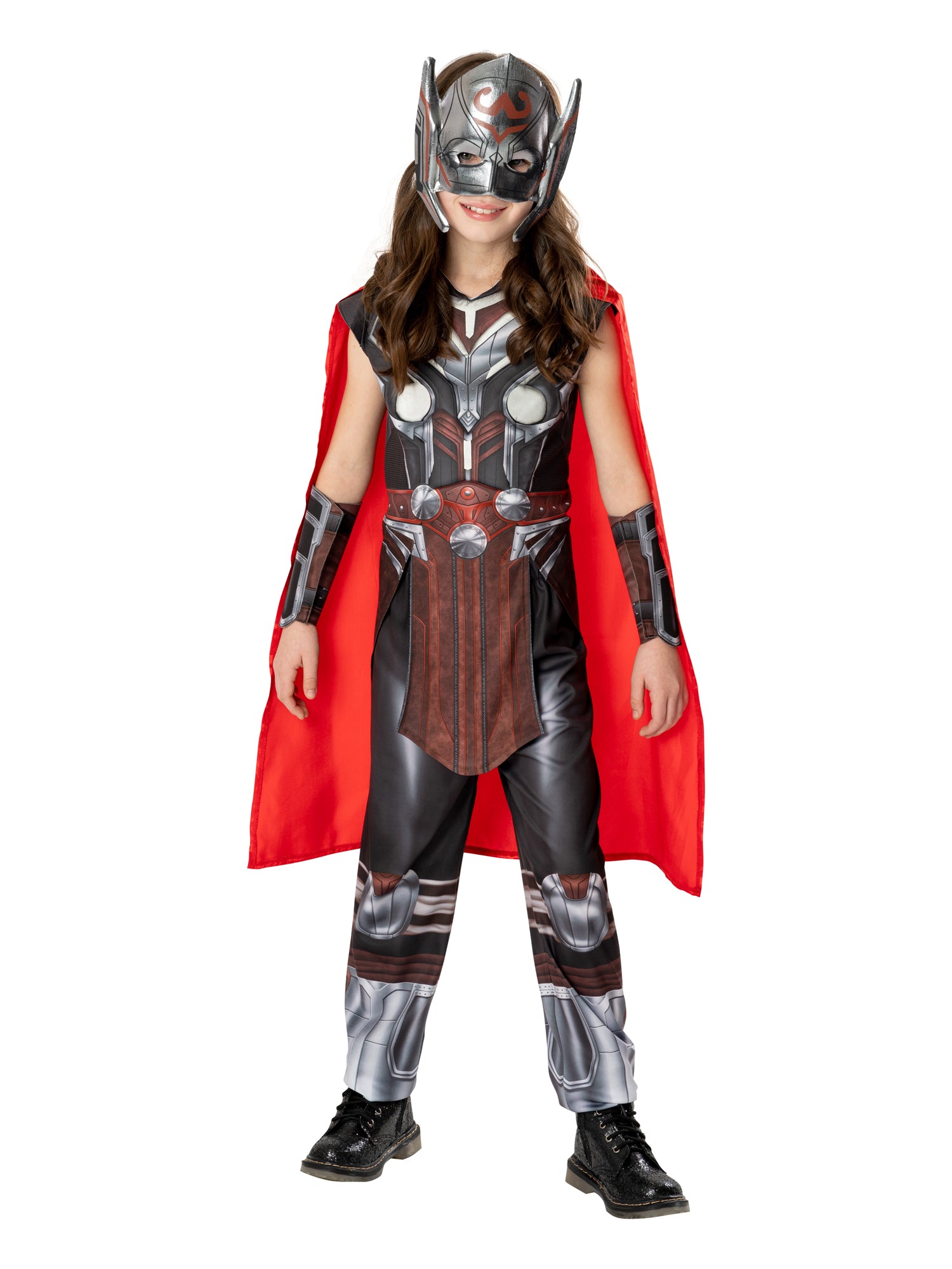 Thor, Avengers, Brown, Marvel, Kids Costumes, 7-8 years, Front
