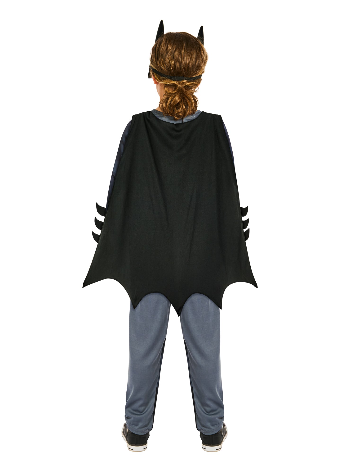 Batman, gray, WB DC Comics, Kids Costumes, 5-6 years, Back