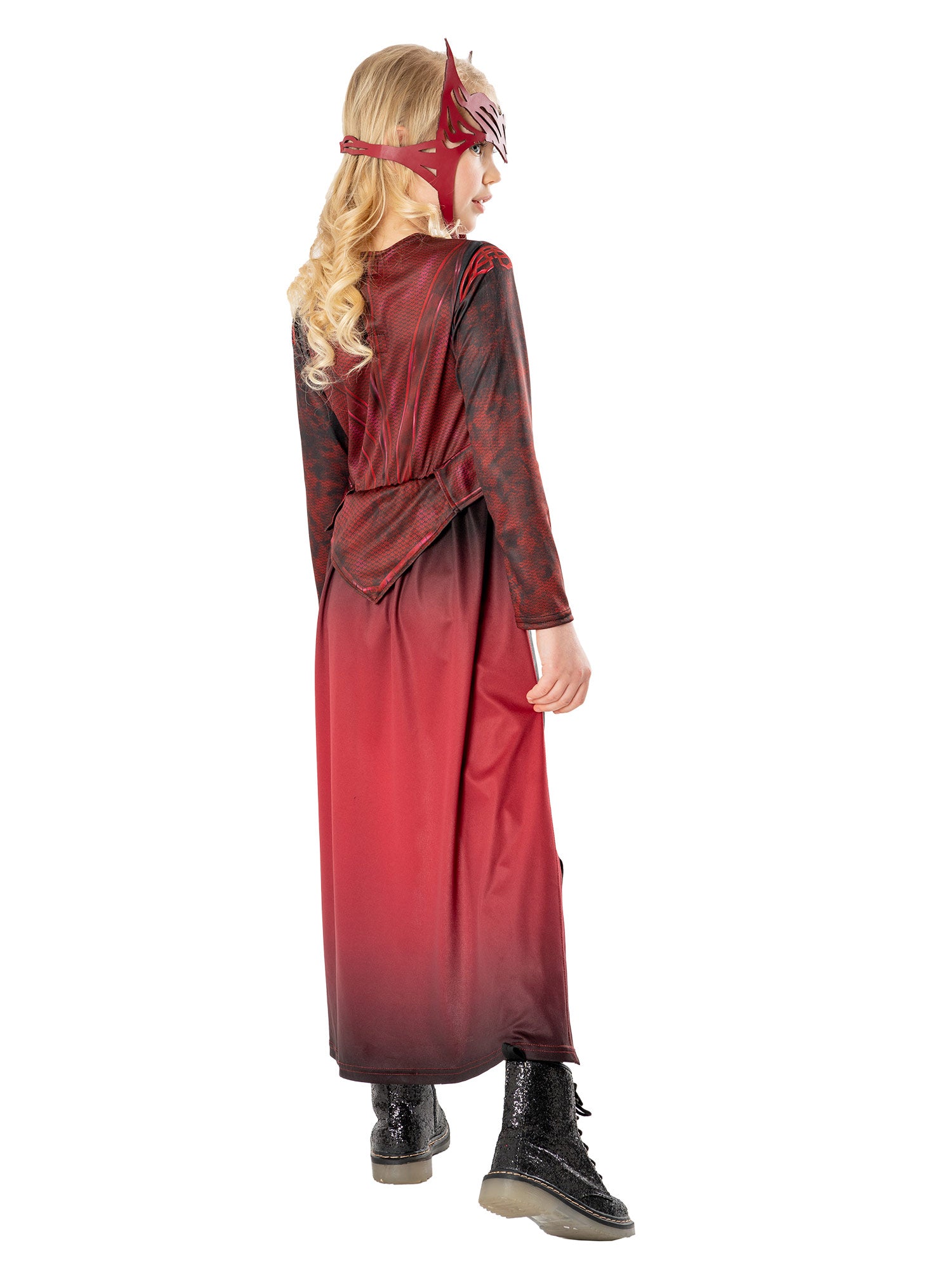 Scarlet Witch, Multiverse of Madness, Multiverse of Madness, Multi, Marvel, Kids Costumes, , Back