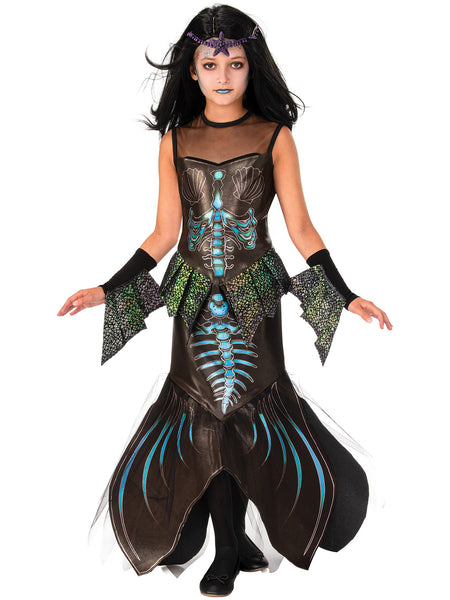 Kids Zombie Mermaid Costume