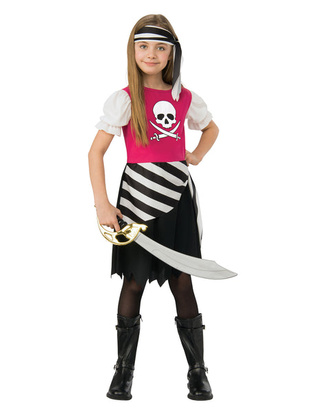 Kids Pirate Girl Costume