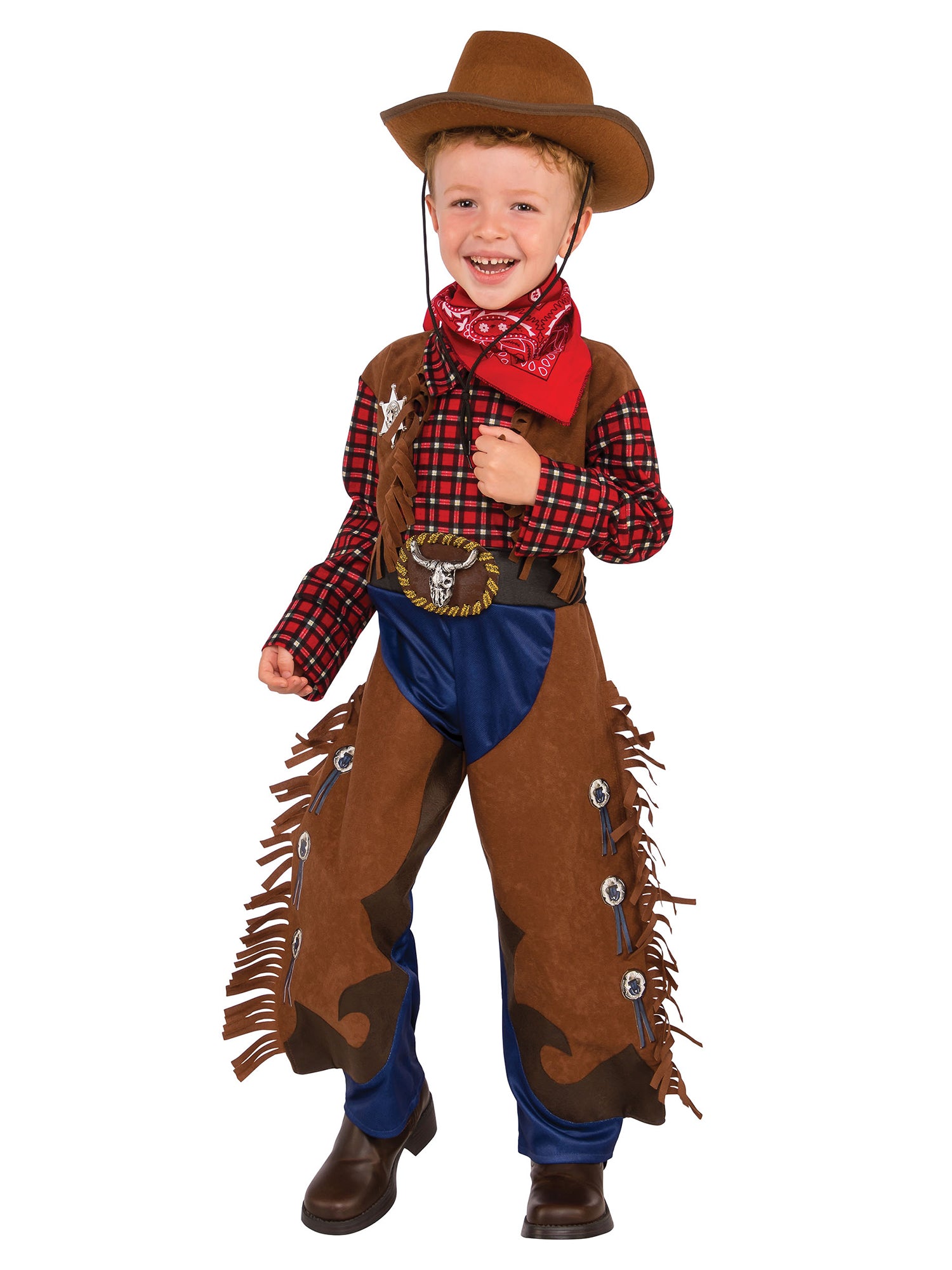 Cowboy, multi-colored, Forum, , Front
