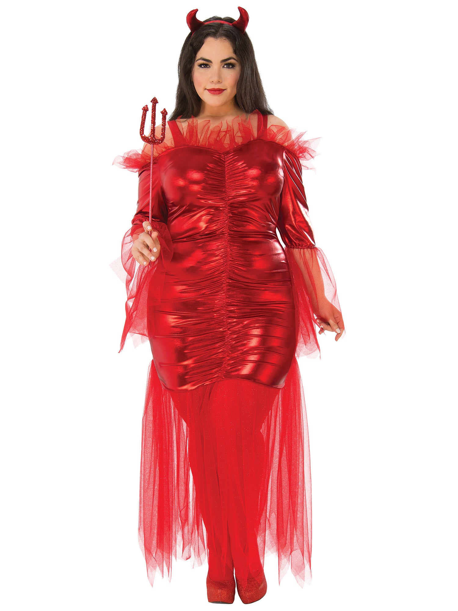 Devil, Generic, Red, Forum, Adult Costume, S, Front