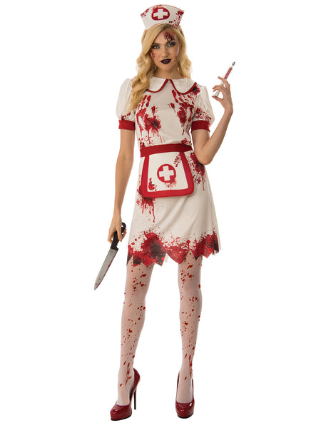 Adult Bloody Nurse Costume