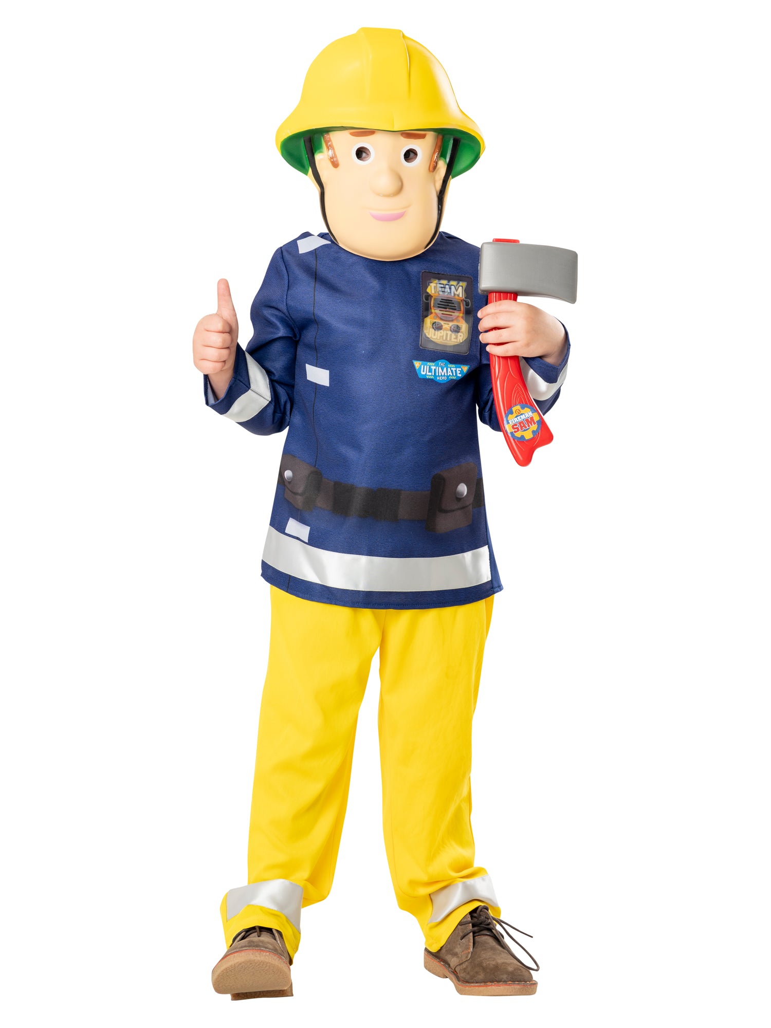 Fireman Sam, Multi, Fireman Sam, Kids Costumes, 3-4 years, Front