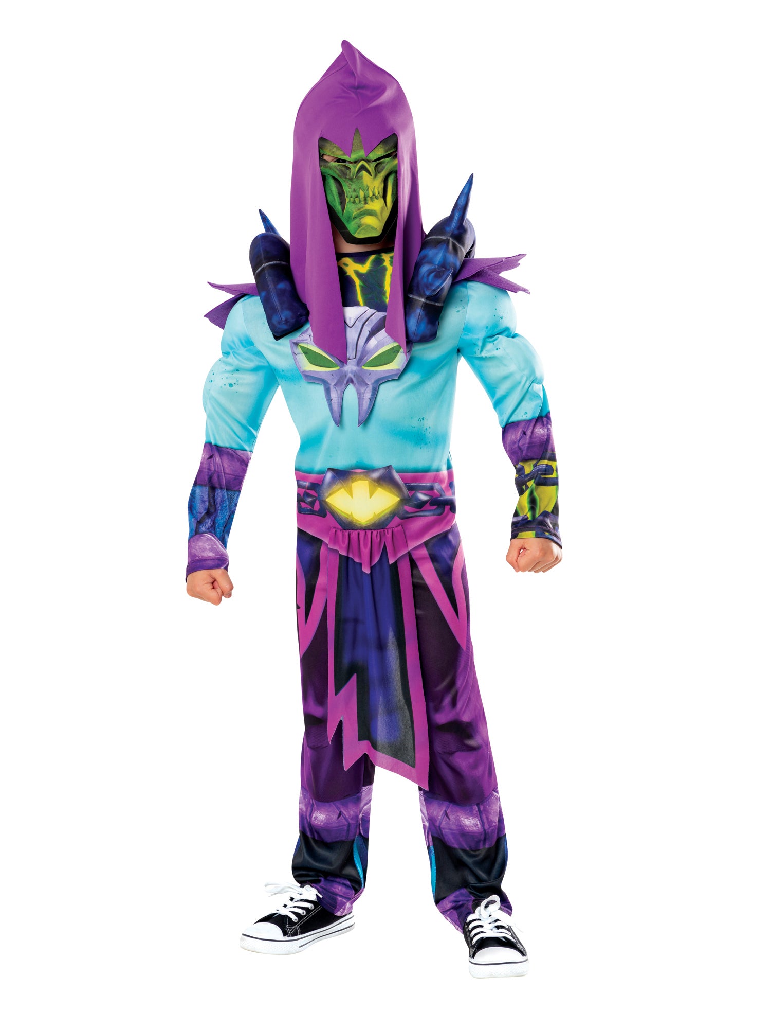 Skeletor, Multi, He-Man and the Masters of the Universe, Kids Costumes, 3-4 years, Front