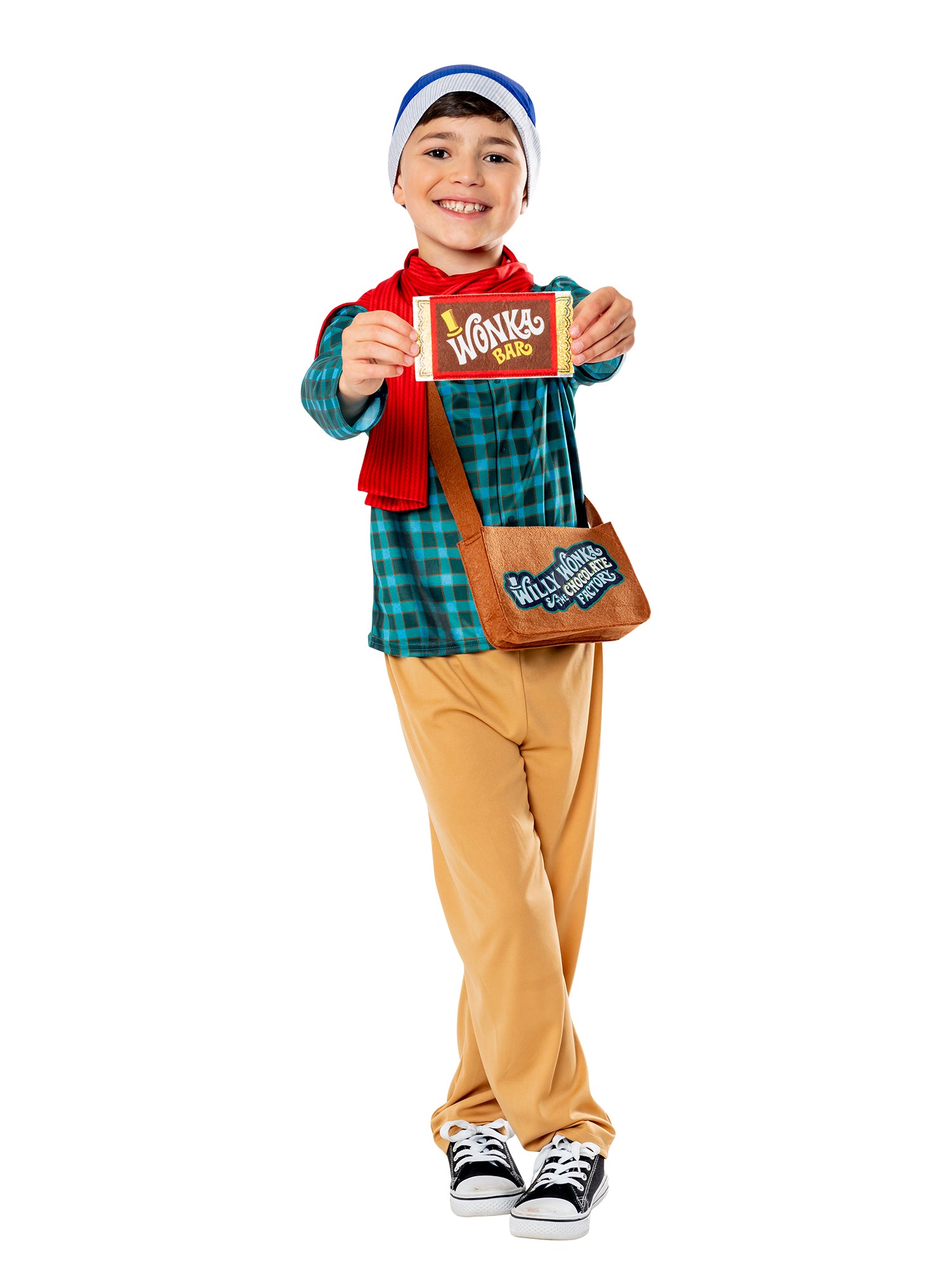 Charlie Bucket, Multi, Charlie And The Chocolate Factory, Kids Costumes, 7-8 years, Front