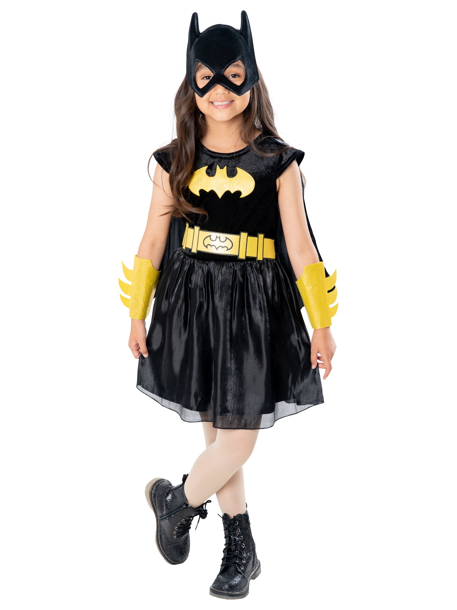 Batgirl, black, DC, Kids Costumes, 9-10 years, Front