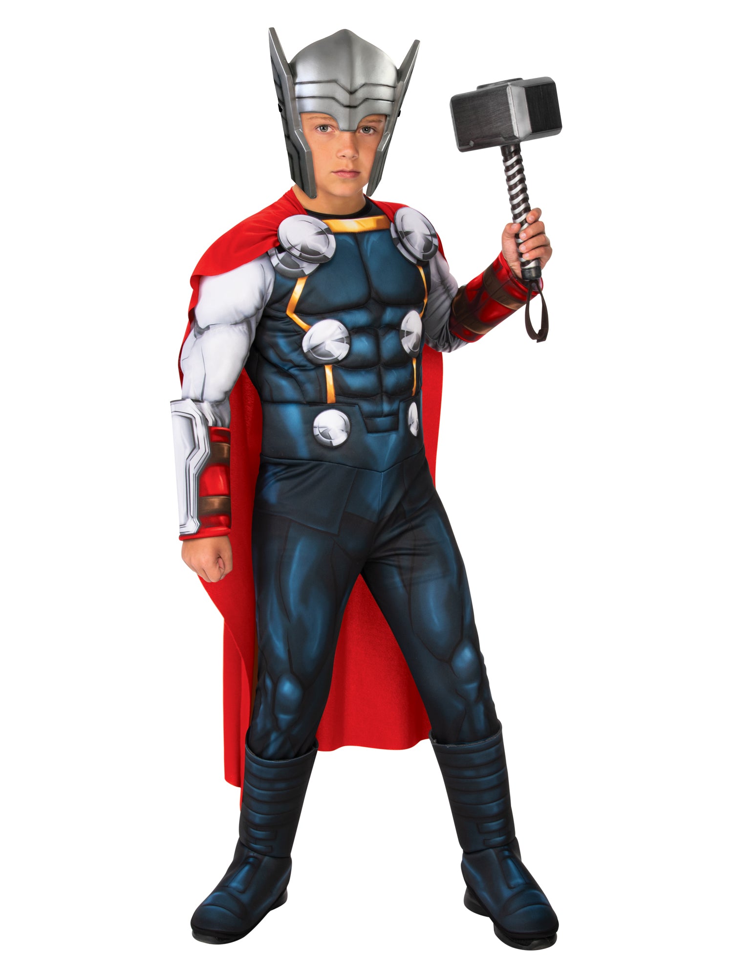 Thor, Avengers, Avengers, Avengers, multi-colored, Marvel, Children's Costumes, M, Front