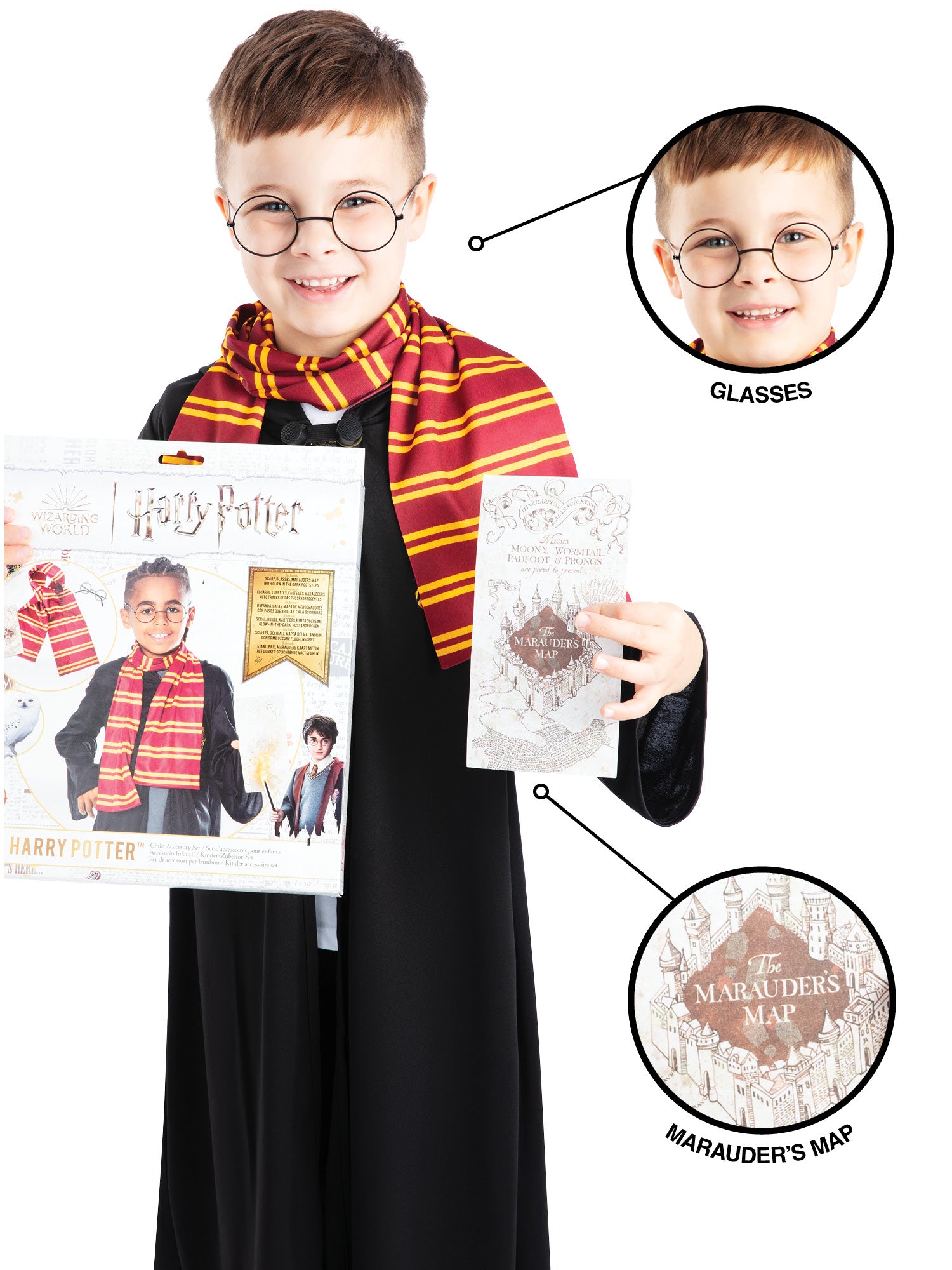 Harry Potter, Multi, WB Wizarding World, Accessories, One Size, Side