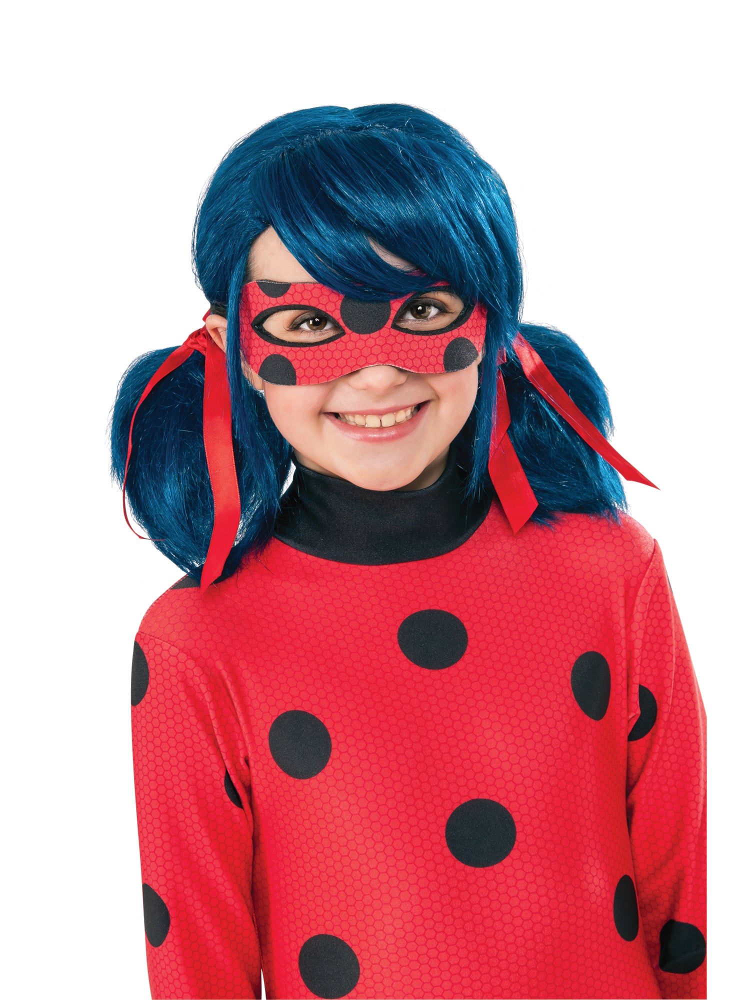 Ladybug, Miraculous Ladybug, Blue, Miracluous, Wigs, One Size, Front