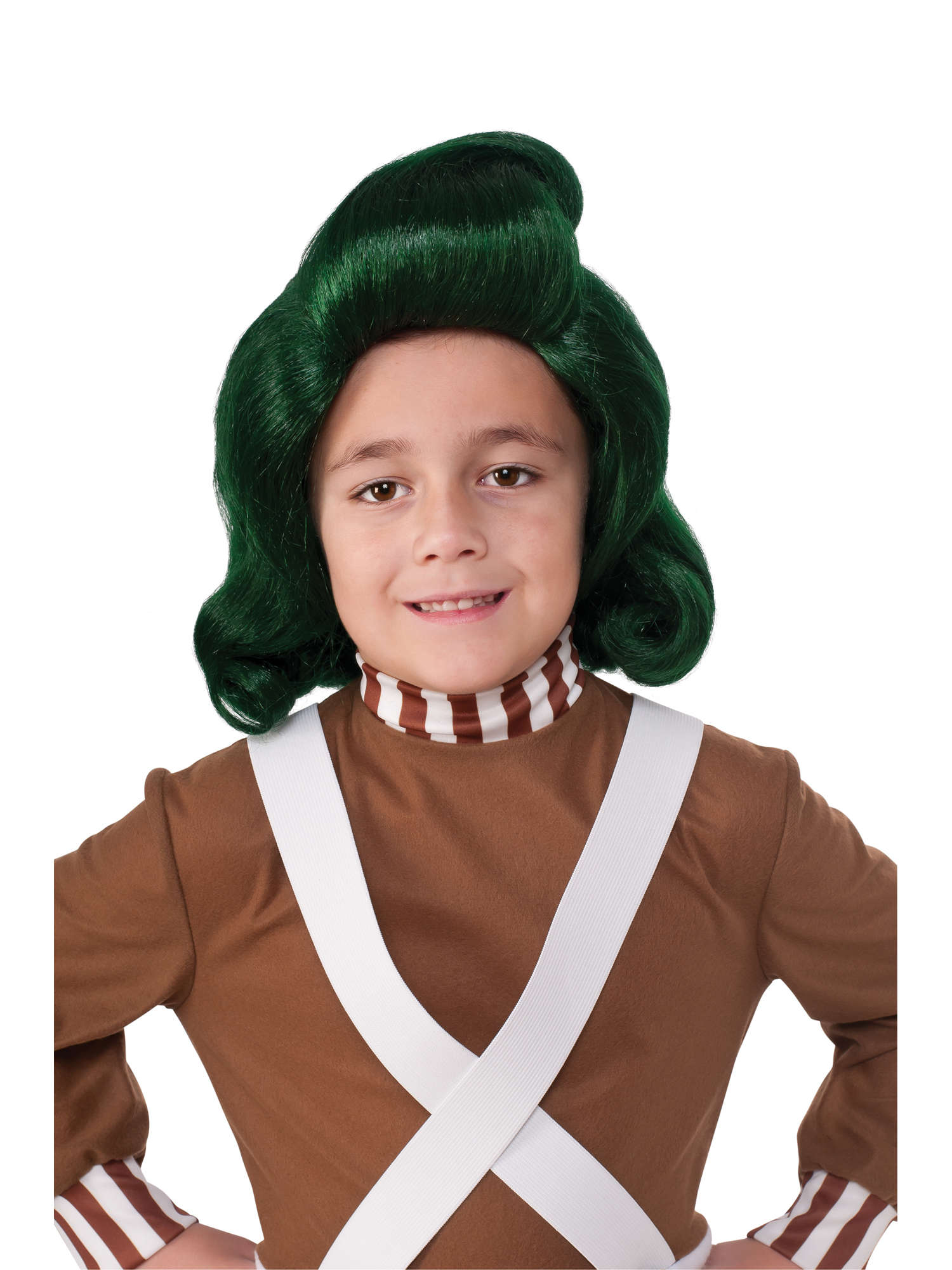 Oompa Loompa, Multi, Charlie And The Chocolate Factory, Wig, Child, Front