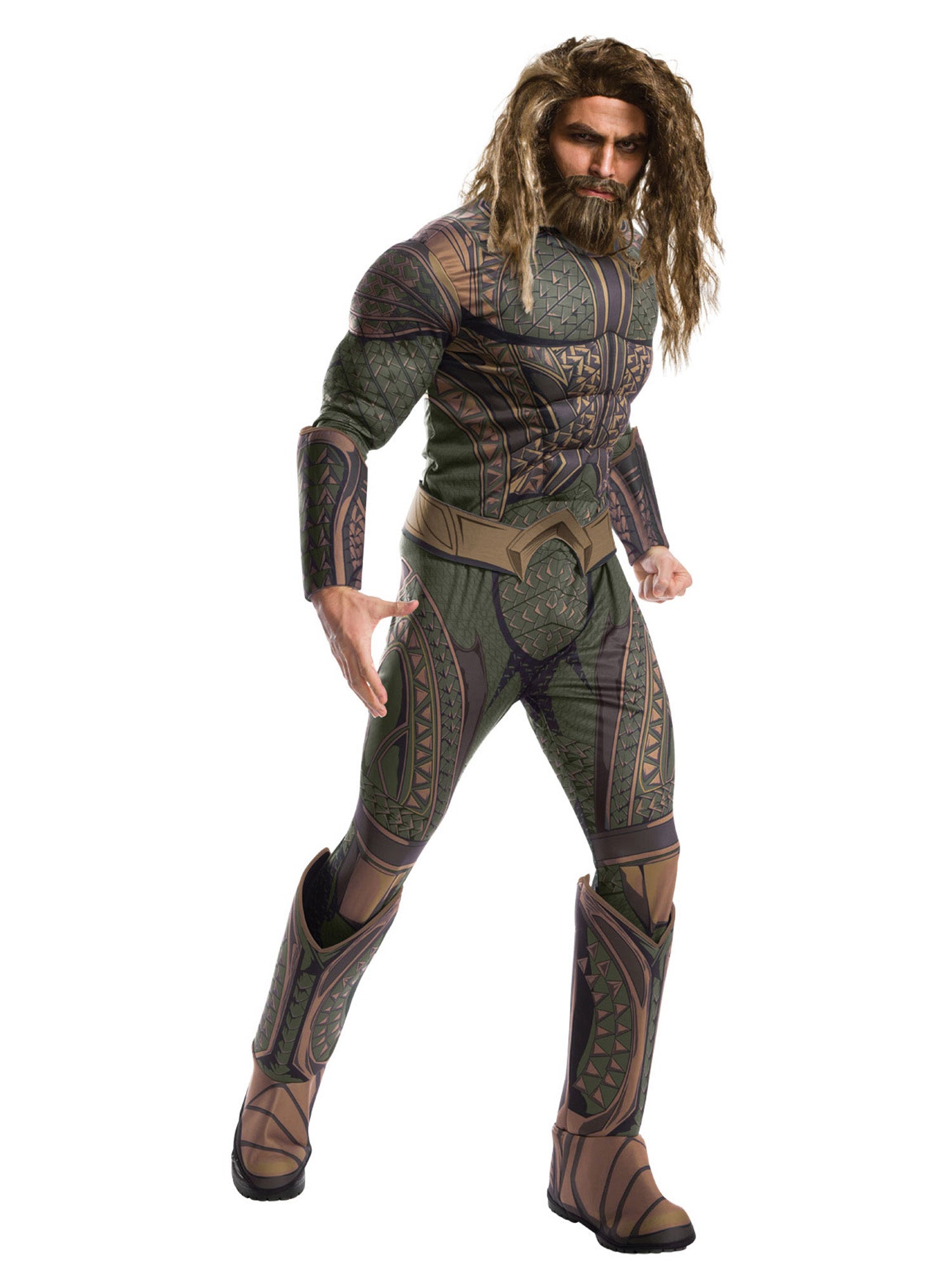 Aquaman, Justice League, Justice League, Justice League, Multi, DC, Wig, One Size, Front