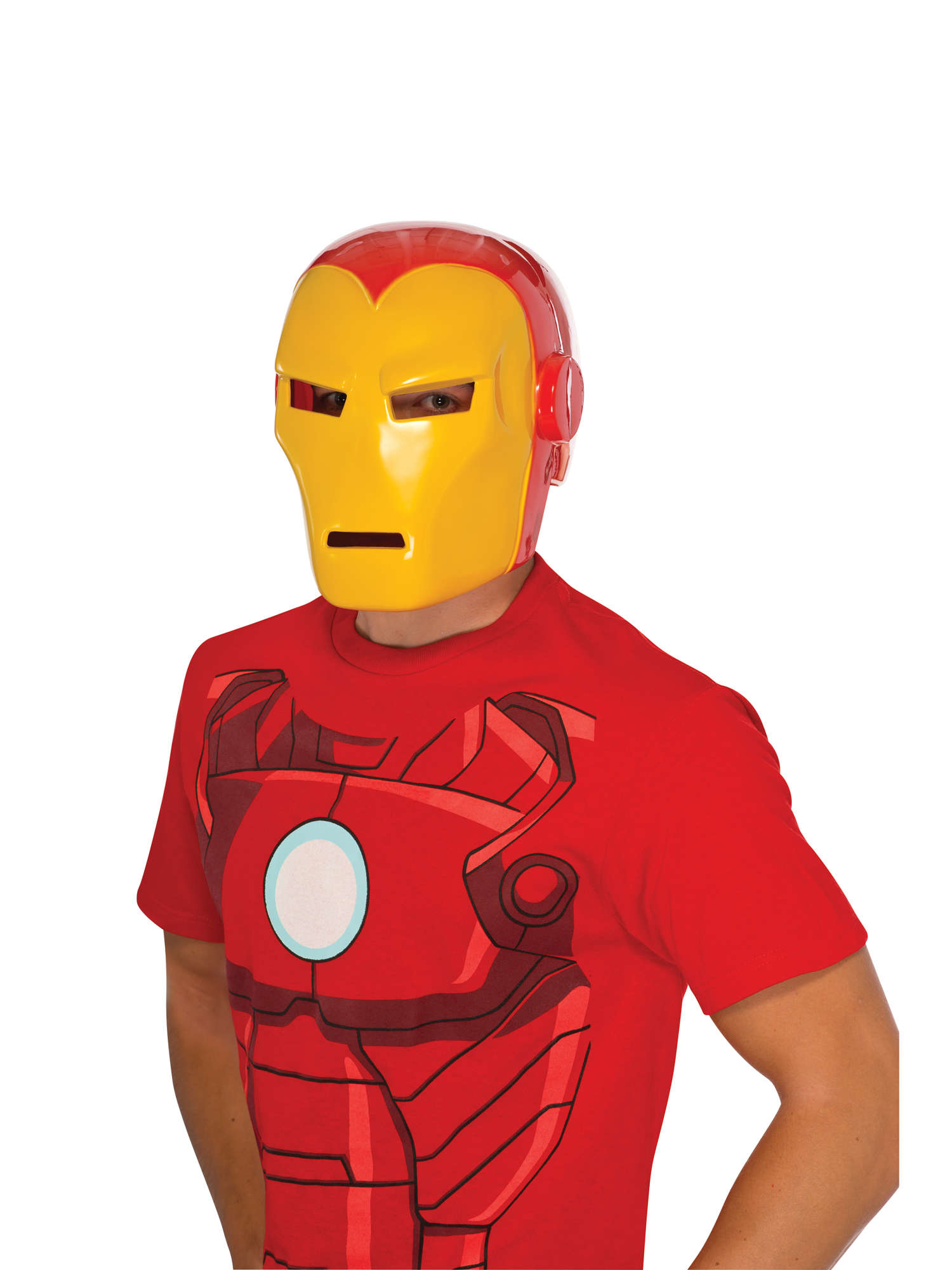 Iron Man, Avengers, Multi, Marvel, Mask, One Size, Front