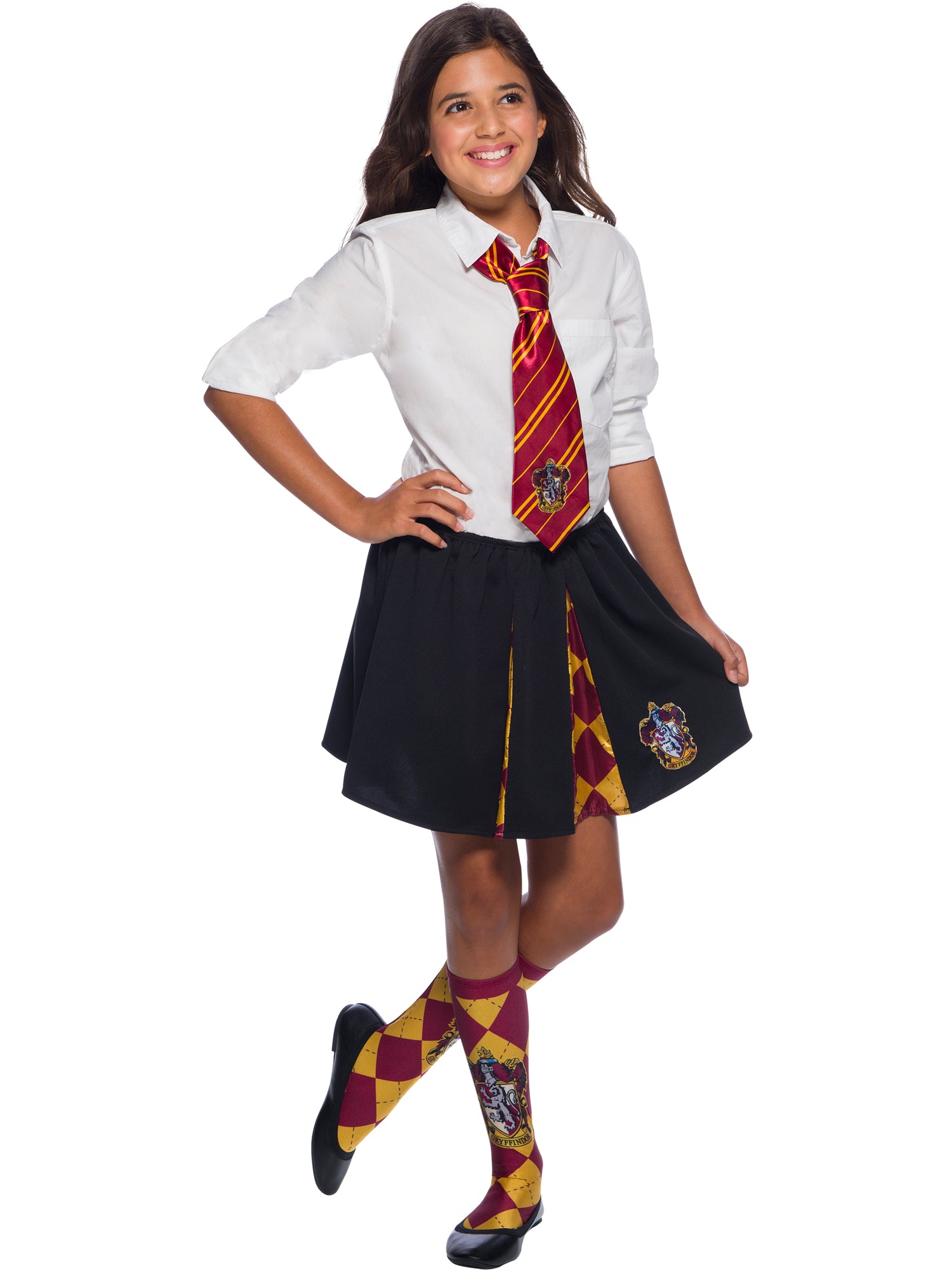 Gryffindor, Multi, WB Wizarding World, Kids Costumes, One Size, Back