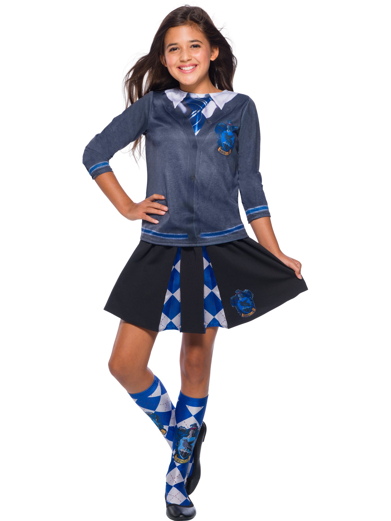 Ravenclaw, Multi, Harry Potter, Kids Costumes, One Size, Front