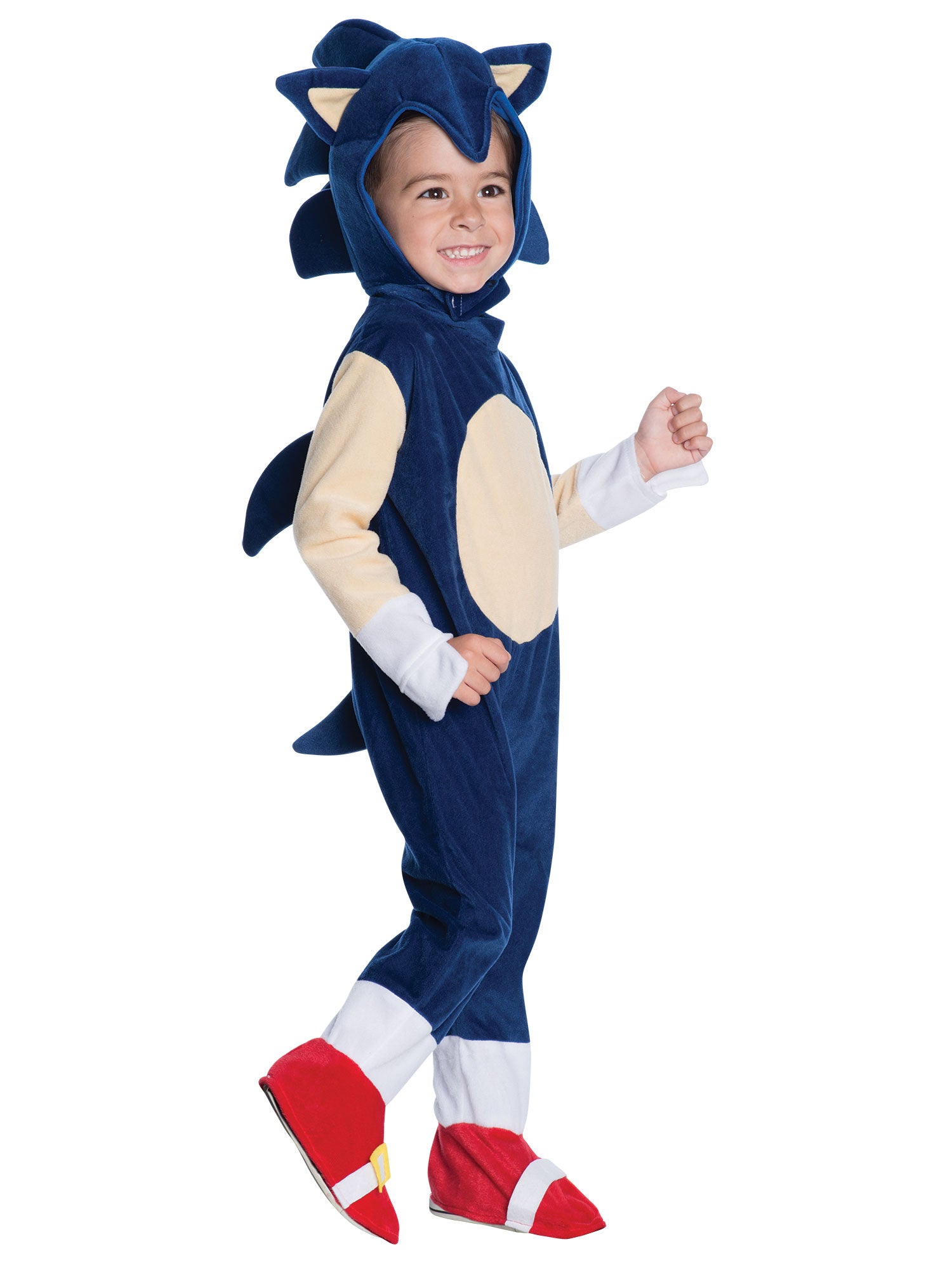 Sonic The Hedgehog, Blue, Sega, Kids Costumes, Infant, Front